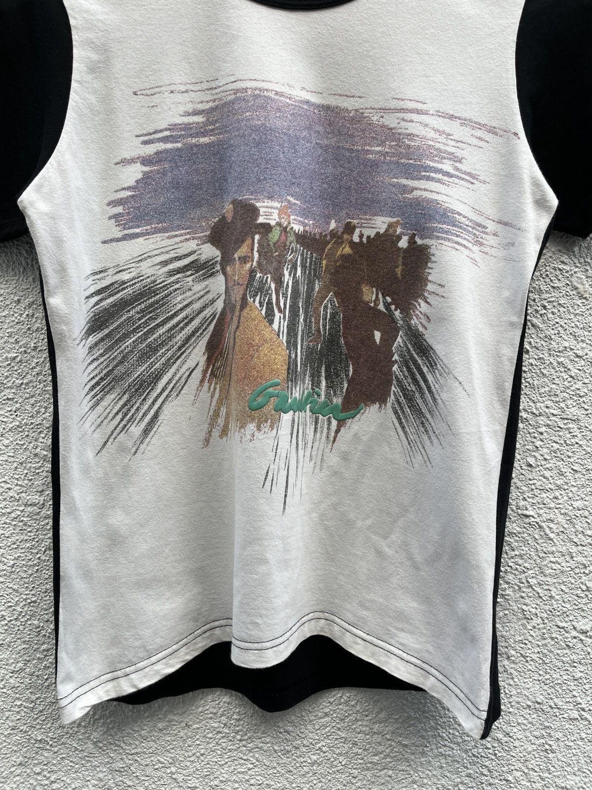 Jean Paul Gaultier 90’s Jean Paul Gaultier Femme Printed Tshirt Size M / US 6-8 / IT 42-44 - 3 Thumbnail