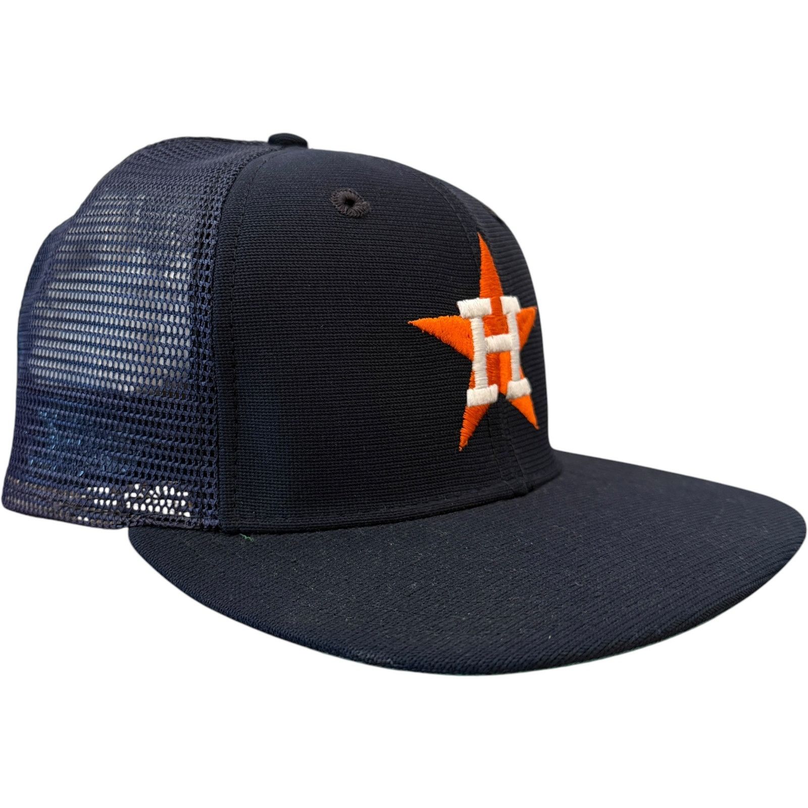 New Era Vintage New Era Houston Astros MLB Trucker Snapback Hat XL Size ONE SIZE - 4 Thumbnail