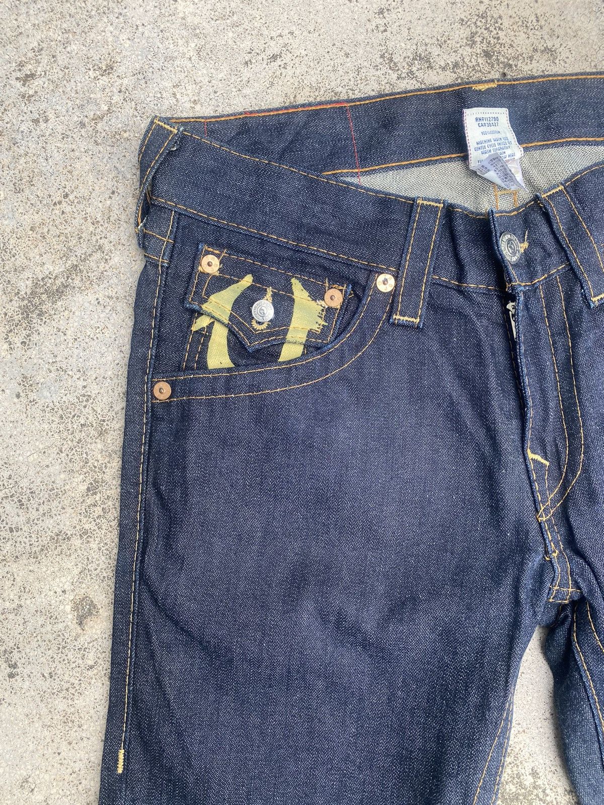 If Six Was Nine × Japanese Brand × True Religion Flare Jeans True Religion Like New Bootcut Size US 33 - 8 Thumbnail