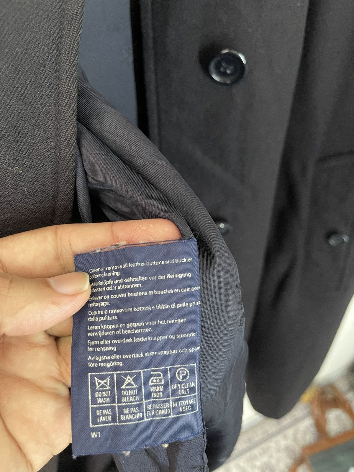 Burberry Prorsum VINTAGE BURBERRYS MADE IN ENGLAND WOOL TRENCH COAT Size M / US 6-8 / IT 42-44 - 6 Thumbnail