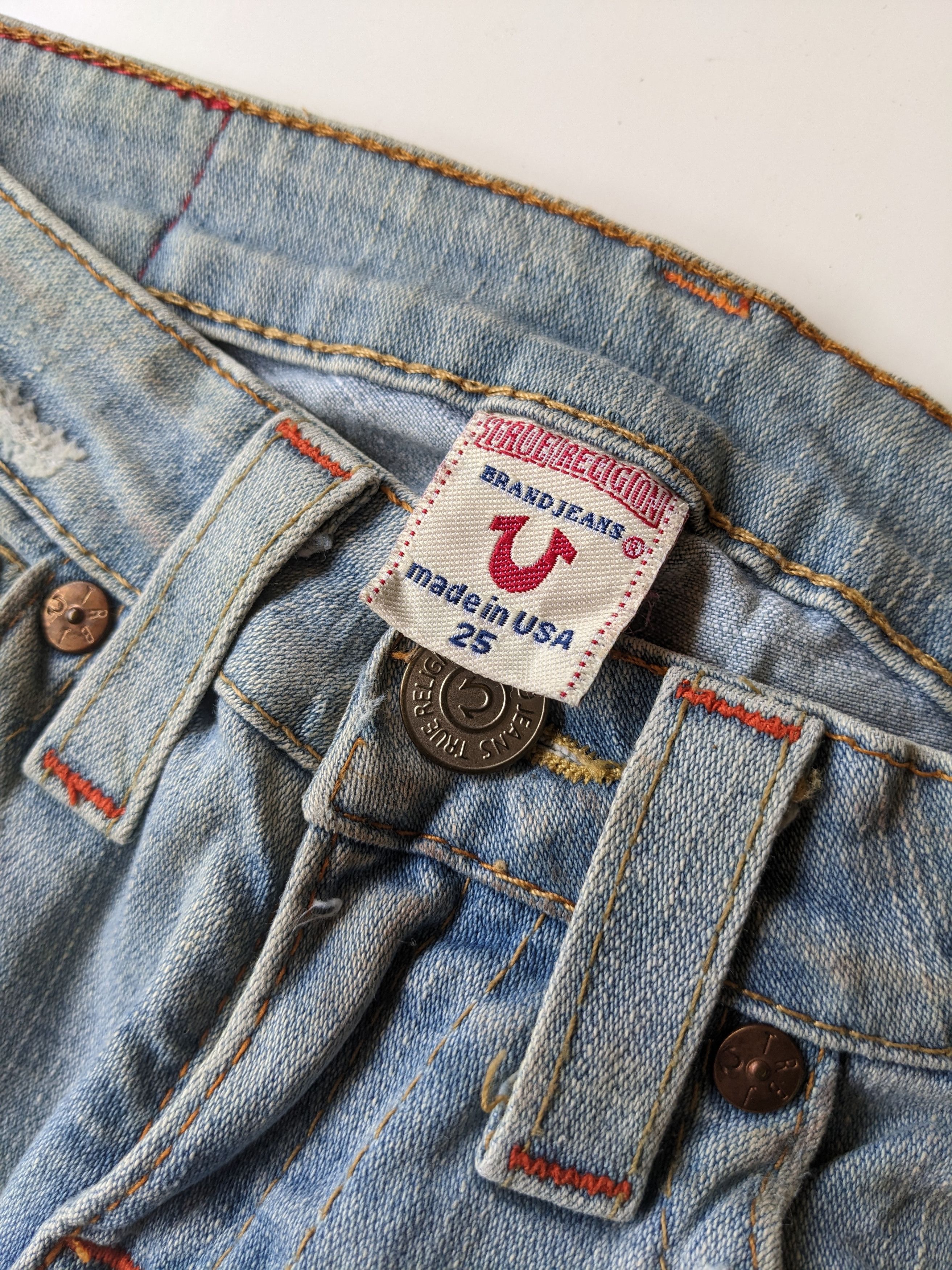 Jean × Le Grande Bleu (L.G.B.) × True Religion True Religion flare jeans bootcut Size 26" / US 2 / IT 38 - 5 Thumbnail