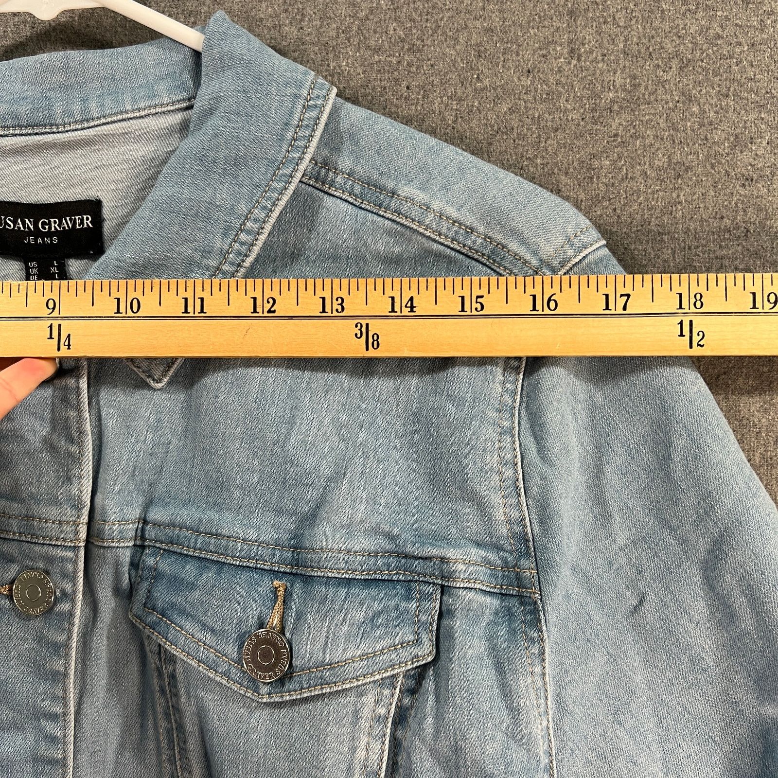 Other Susan Graver Stretch Denim Size L / US 10 / IT 46 - 6 Thumbnail