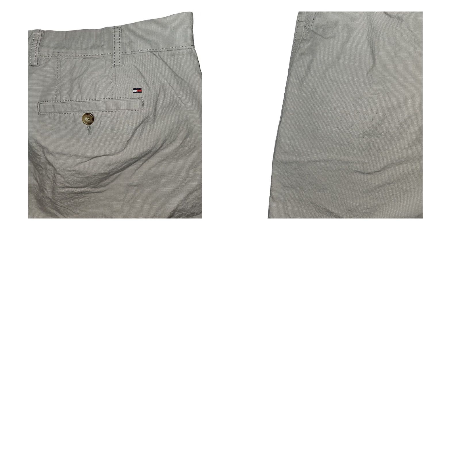 Tommy Hilfiger Tommy Hilfiger Shorts Mens 40 Gray Chino Men Weight Slash Pockets Casual Preppy Size US 40 / EU 56 - 8 Thumbnail