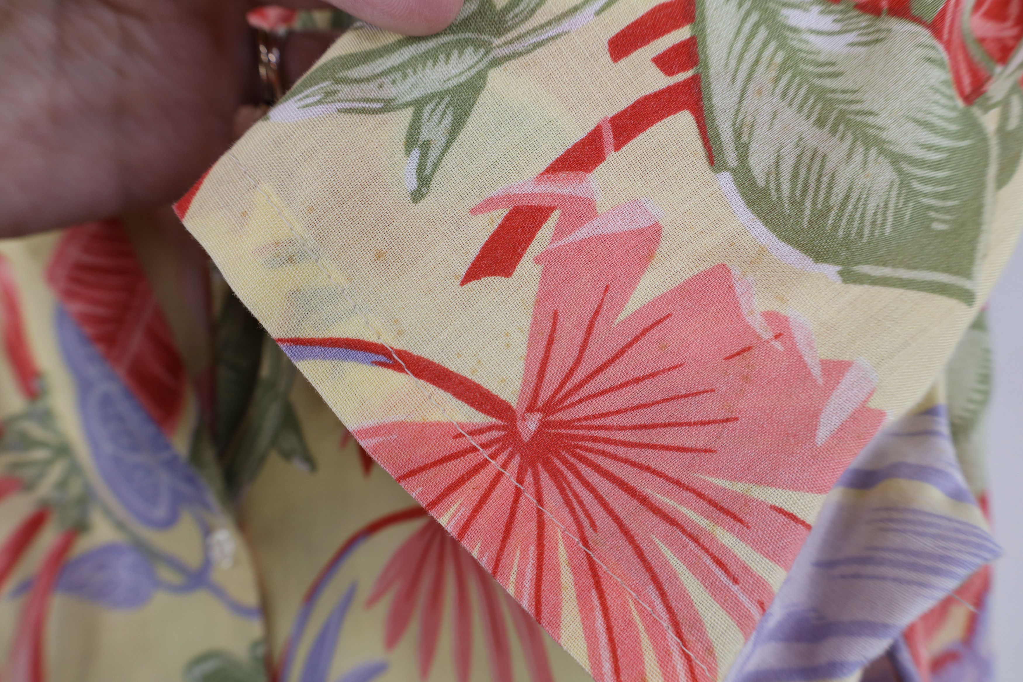 Vintage Vintage 70s Streetwear Flower Hawaiian Button Shirt USA Size L / US 10 / IT 46 - 8 Thumbnail