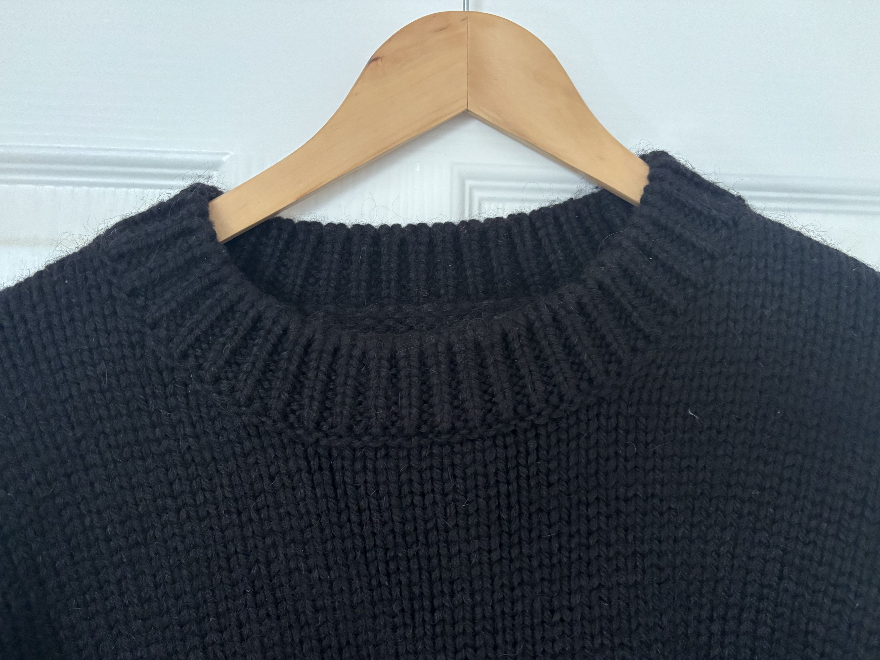 Jil Sander Boxy fit heavy weight knit (20% Mohair 80% Wool) Size US M / EU 48-50 / 2 - 3 Thumbnail