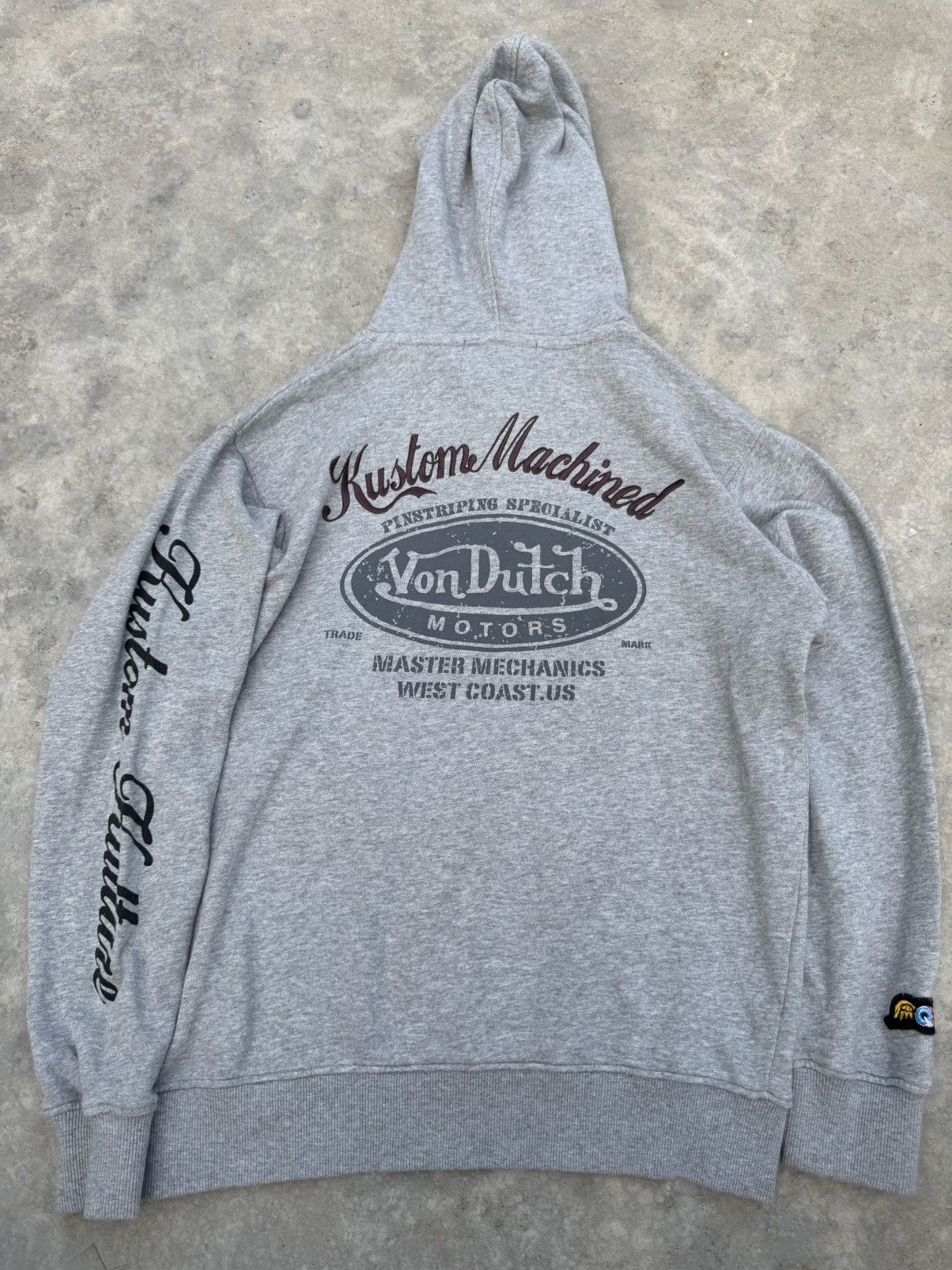Von Dutch Von Dutch Vintage Rare Hoodie Y2K Size US L / EU 52-54 / 3 - 3 Thumbnail