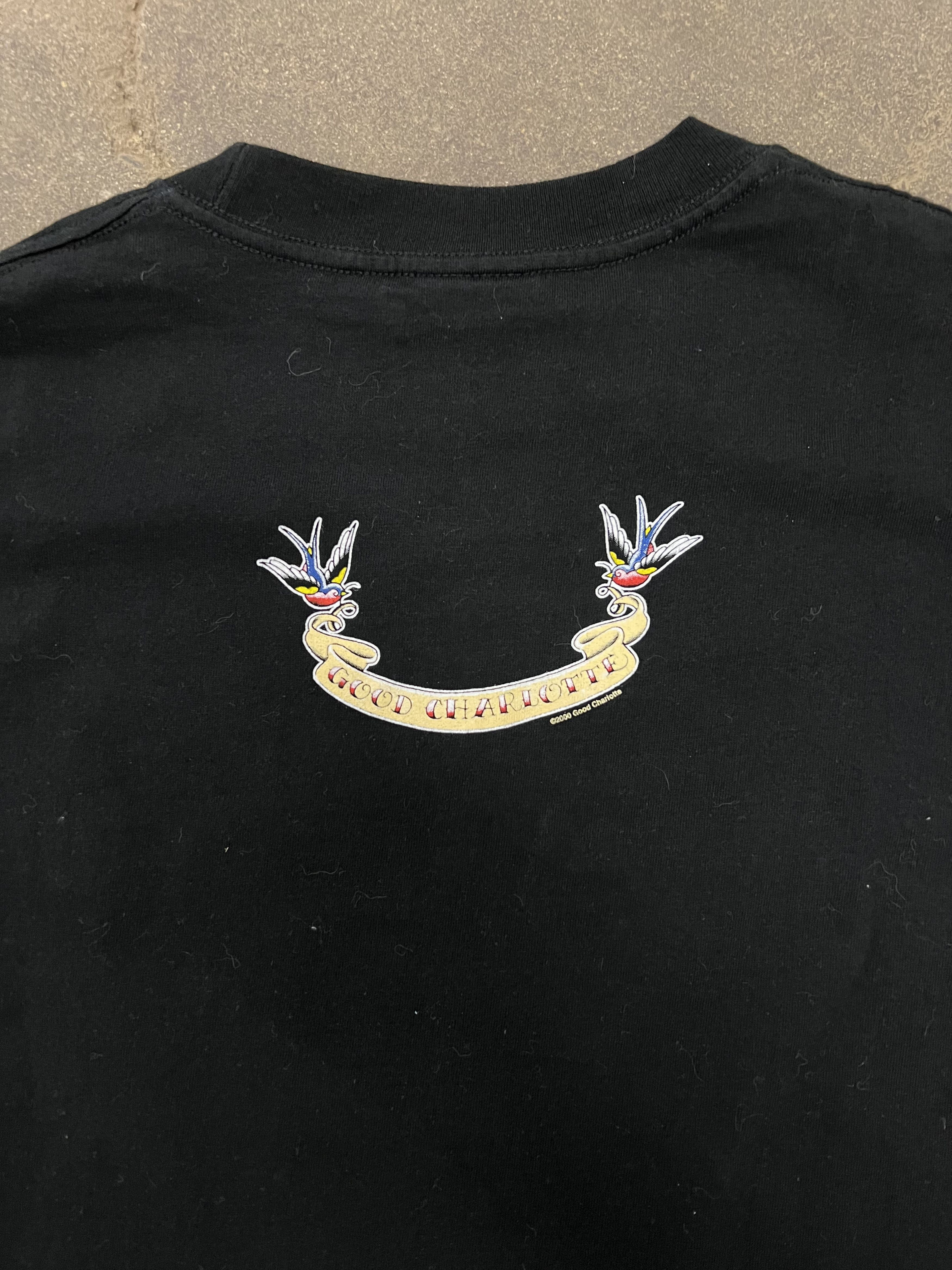 Band Tees × Vintage VTG 2000 Good Charlotte Graphic Band T-Shirt Size US M / EU 48-50 / 2 - 4 Thumbnail