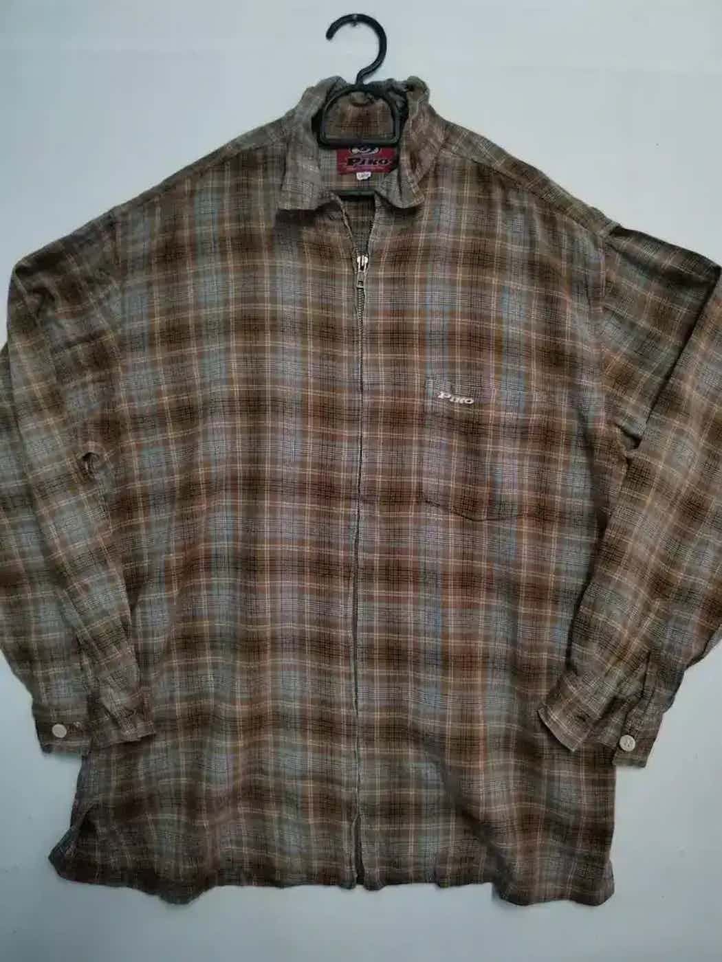 Vintage Vintage Piko Madras Pattern Jacket Size US L / EU 52-54 / 3 - 1 Thumbnail