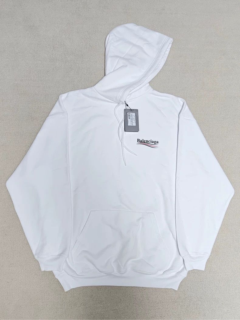 Balenciaga Balenciaga Balenciaga Wave Logo Hooded Sweatshirt-2506 Size US S / EU 44-46 / 1 - 1 Thumbnail