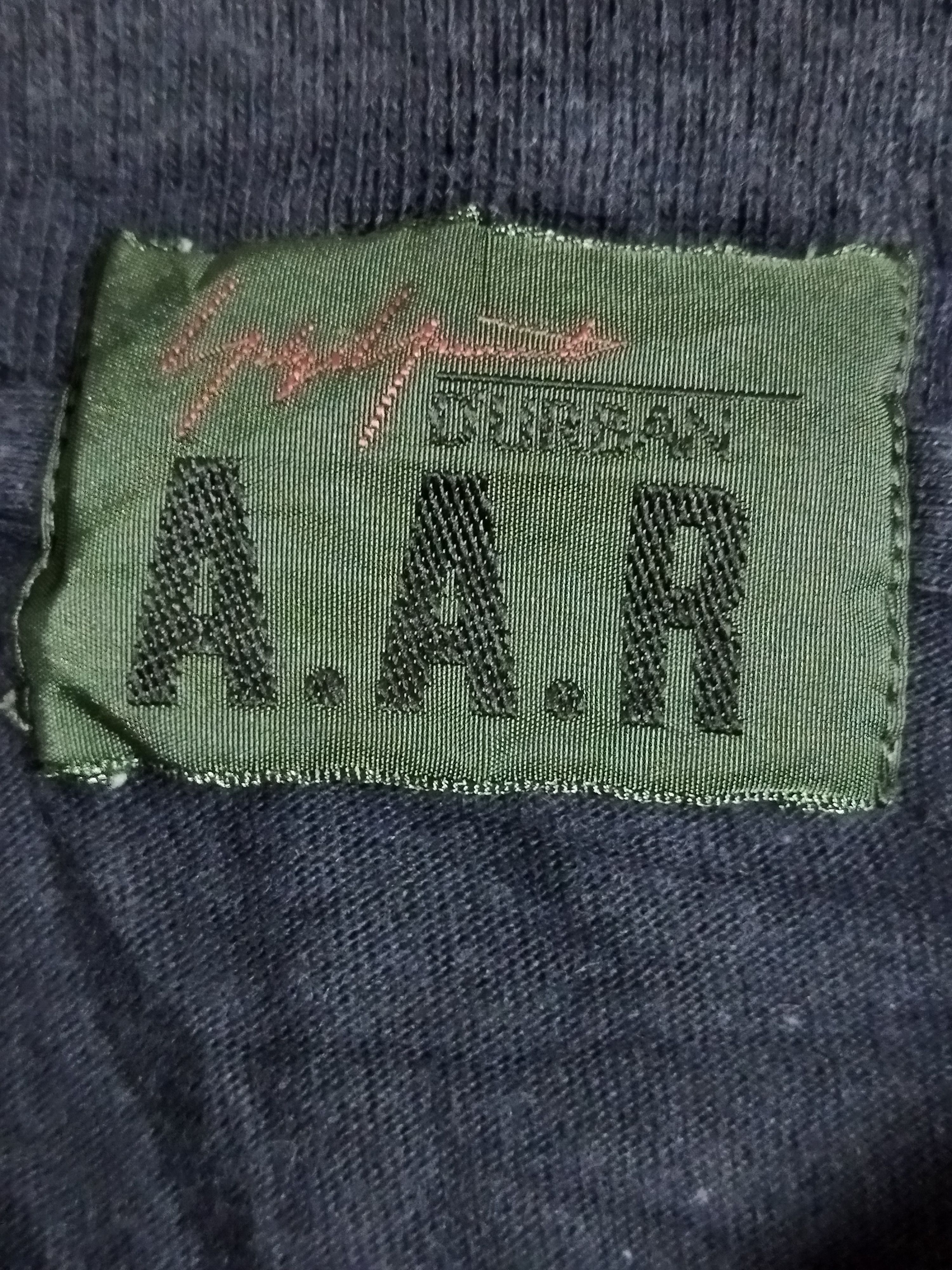 Yohji Yamamoto Yohji Yamamoto A.A.R Polo Shirt Size US L / EU 52-54 / 3 - 3 Thumbnail