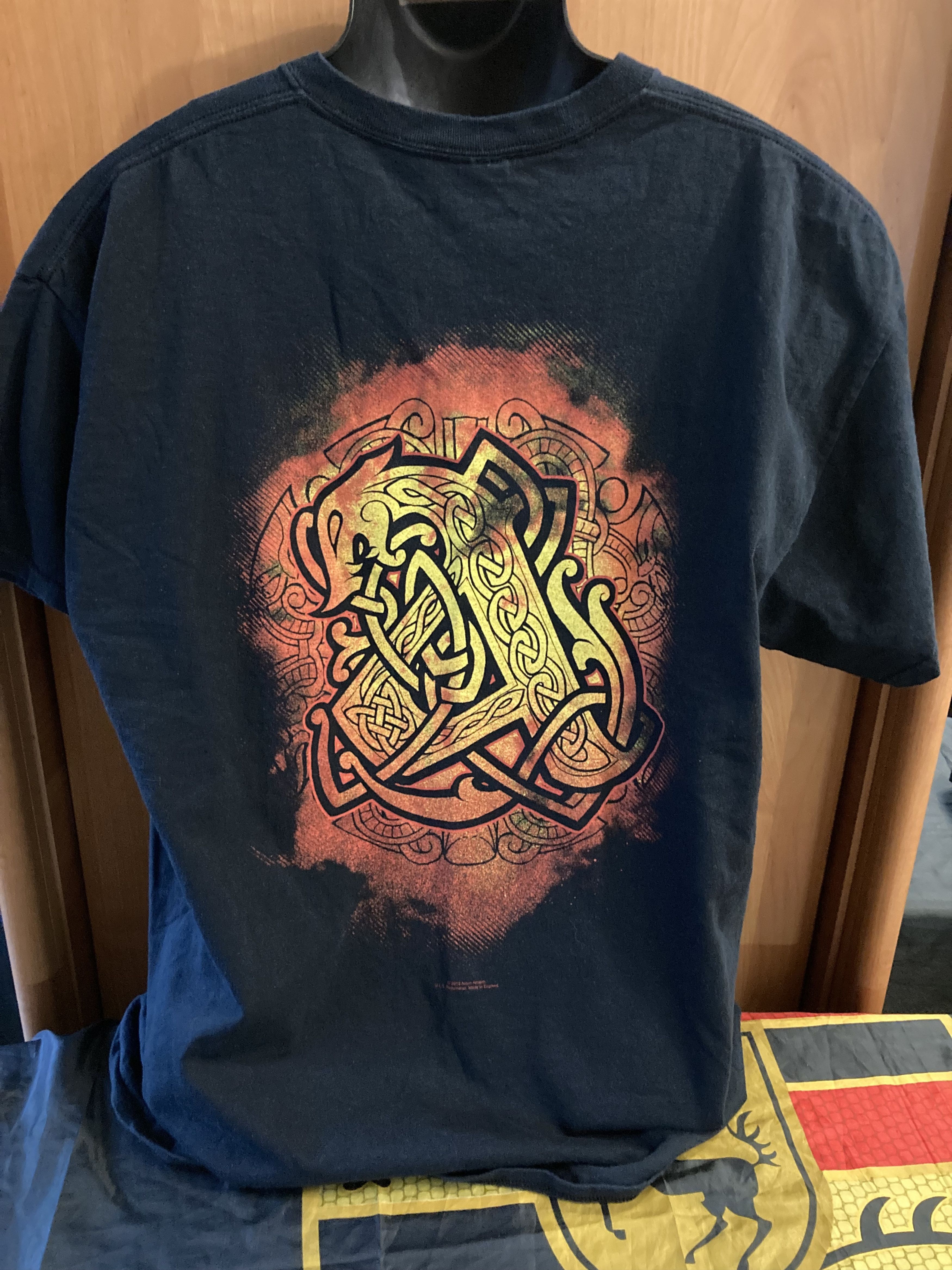 Band Tees Amon Amarth Victory or Death Metal band t-shirt 2013 Size US XL / EU 56 / 4 - 2 Thumbnail