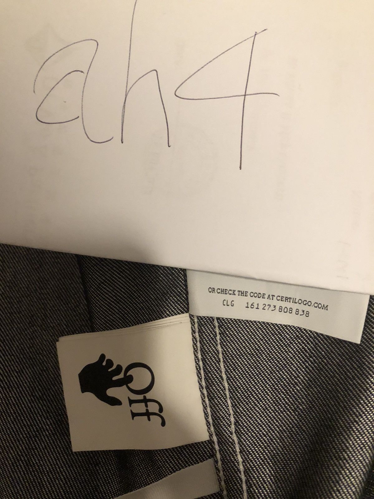 Off-White Off-White denim jacket Size US XL / EU 56 / 4 - 9 Thumbnail