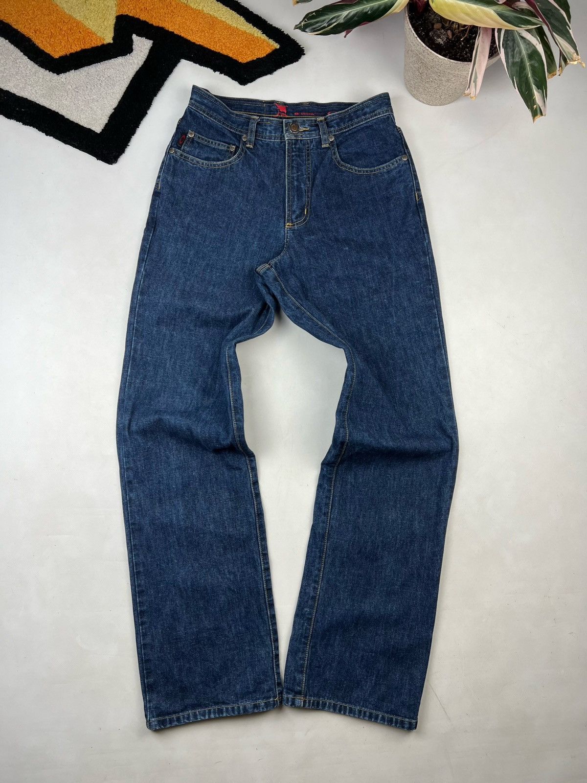 Oakley × Vintage Vintage Oakley industrial denim jeans 00s rare skull logo Size US 28 / EU 44 - 6 Thumbnail