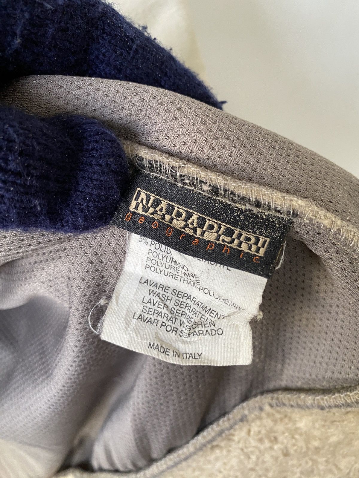 Napapijri Napapijiri Geographic Fleece Zipper Jacket Size US M / EU 48-50 / 2 - 11 Thumbnail