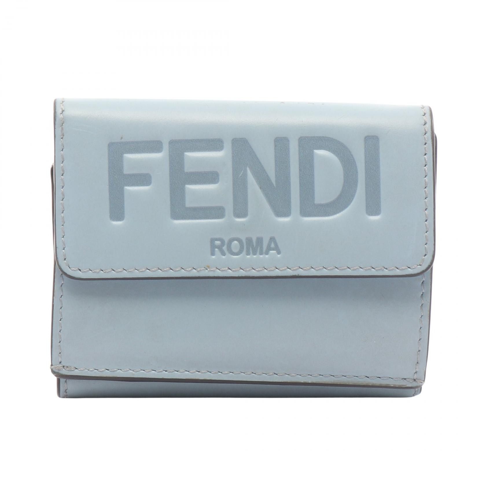 Fendi Fendi Fendi Trifold Wallet Leather Leather Short Wallet 8M0395 DUTY FREE for USA Size ONE SIZE - 1 Thumbnail