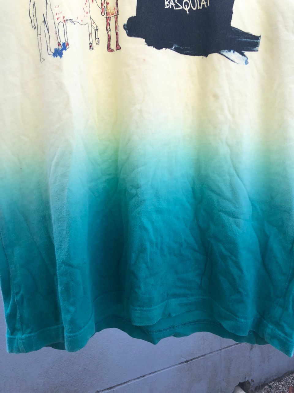 Designer × Jean-Michel Basquiat Jean Michel Basquiat Pop Art Two Tone Colors tee Size US M / EU 48-50 / 2 - 3 Thumbnail