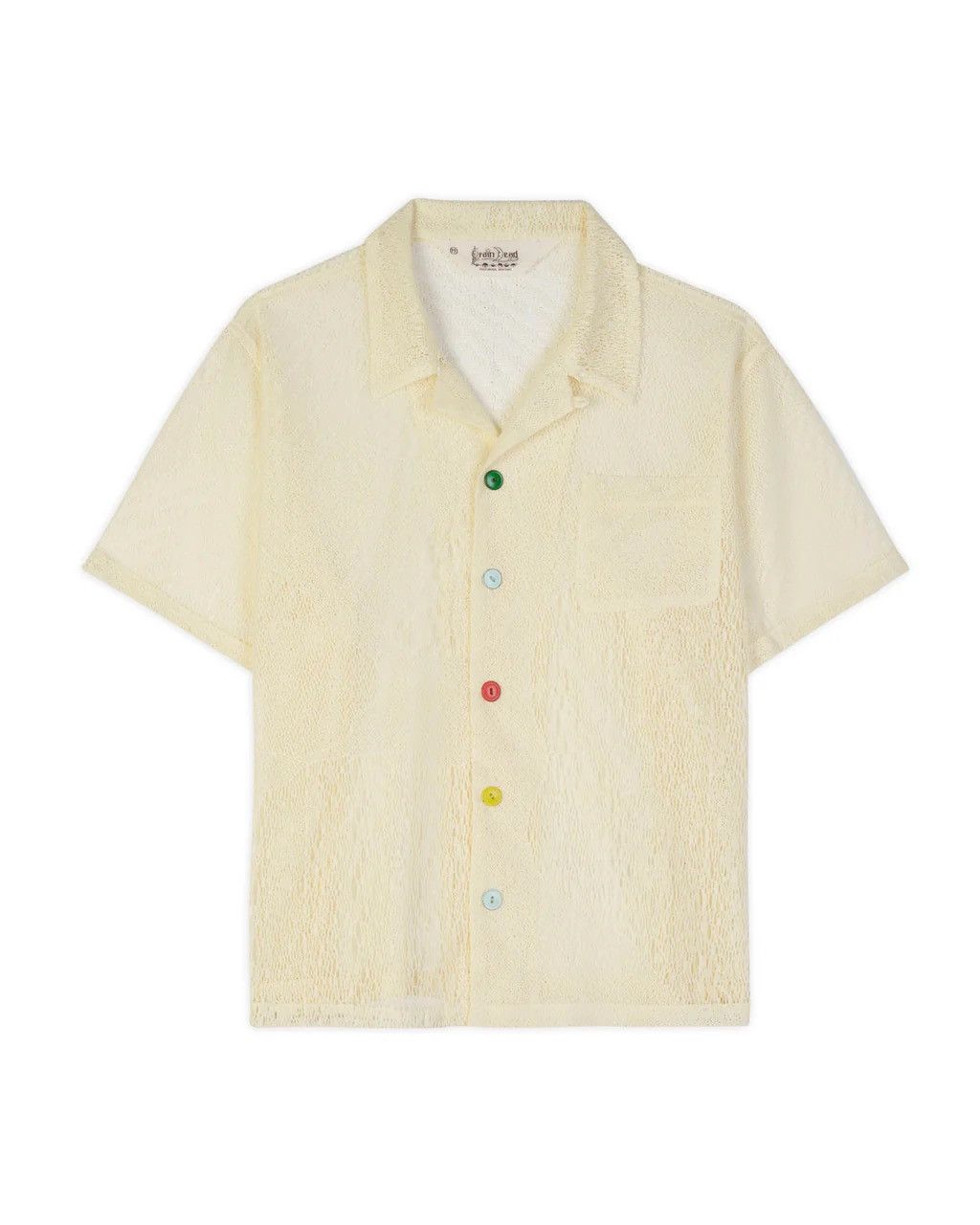 Brain Dead ENGINEERED MESH SHORT SLEEVE BUTTON UP Size US L / EU 52-54 / 3 - 5 Thumbnail