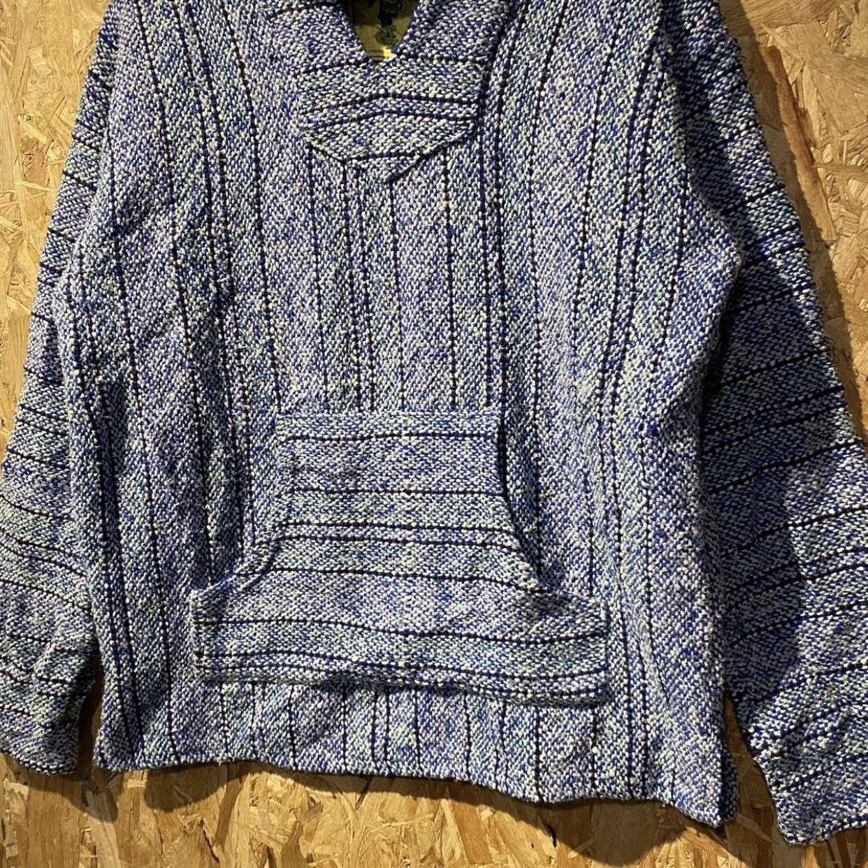 Mexican Threads × Mexicana × Vintage VINTAGE RARE‼️Mexican Threads By Iguana Jack Baja Hoodies Size US L / EU 52-54 / 3 - 4 Thumbnail