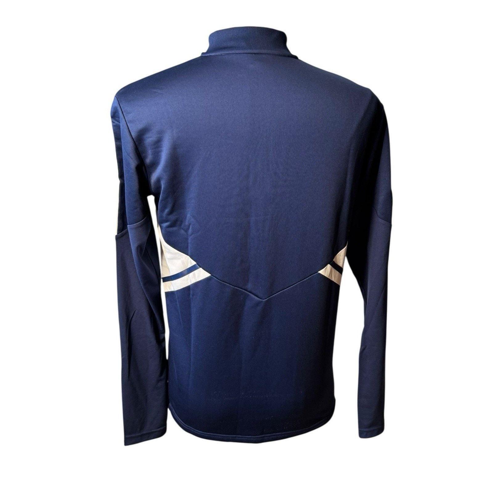 Adidas Adidas NEW Quarter Zip Pullover Men’s Medium Navy Blue White Size US M / EU 48-50 / 2 - 5 Thumbnail
