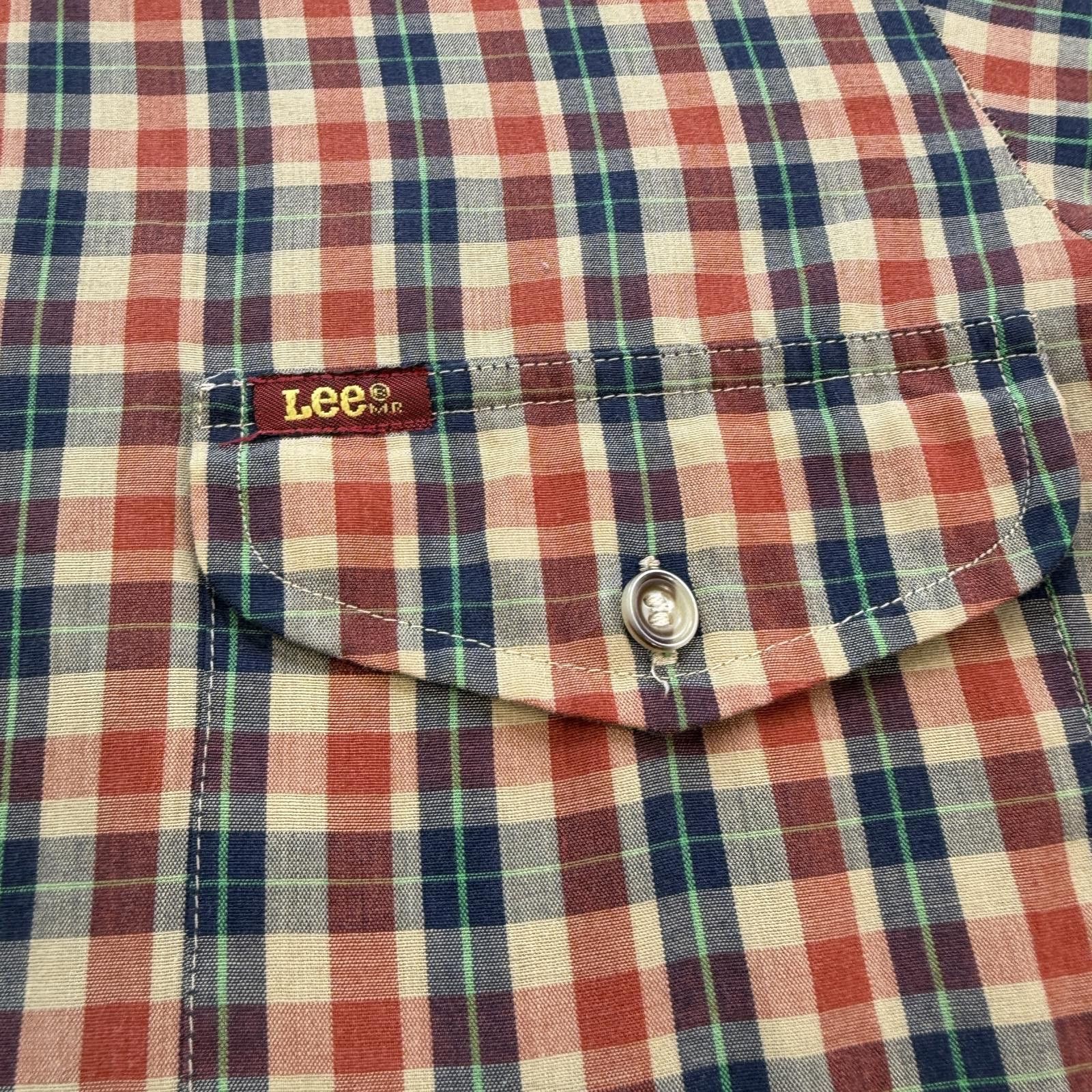 Lee Vintage Lee Plaid Button Up Shirt Mens M Check Long Sleeve Size US M / EU 48-50 / 2 - 5 Thumbnail