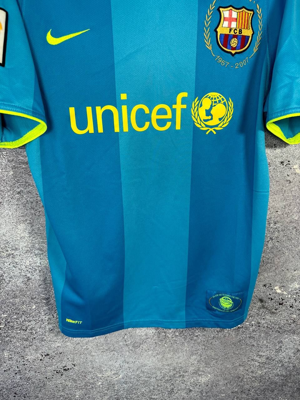 Nike Vintage FC Barcelona 2007/08 Nike Soccer Jersey Size US S / EU 44-46 / 1 - 3 Thumbnail