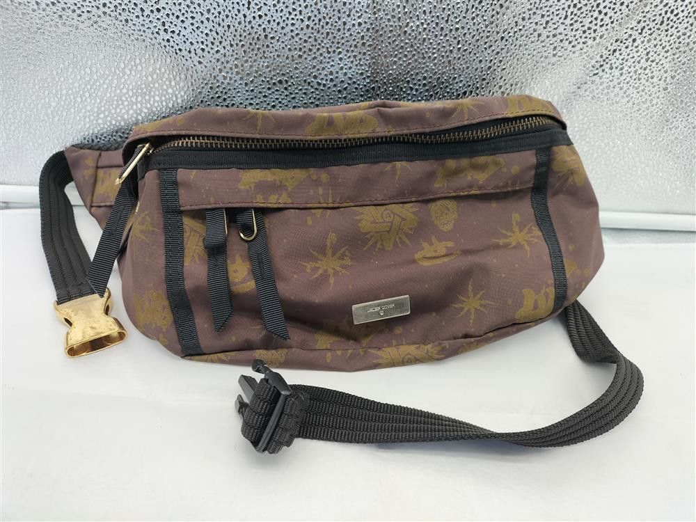 Undercover AW 2001 UNDERCOVER MONOGRAM PATTERN WAIST BAG BROWN Size ONE SIZE - 2 Thumbnail