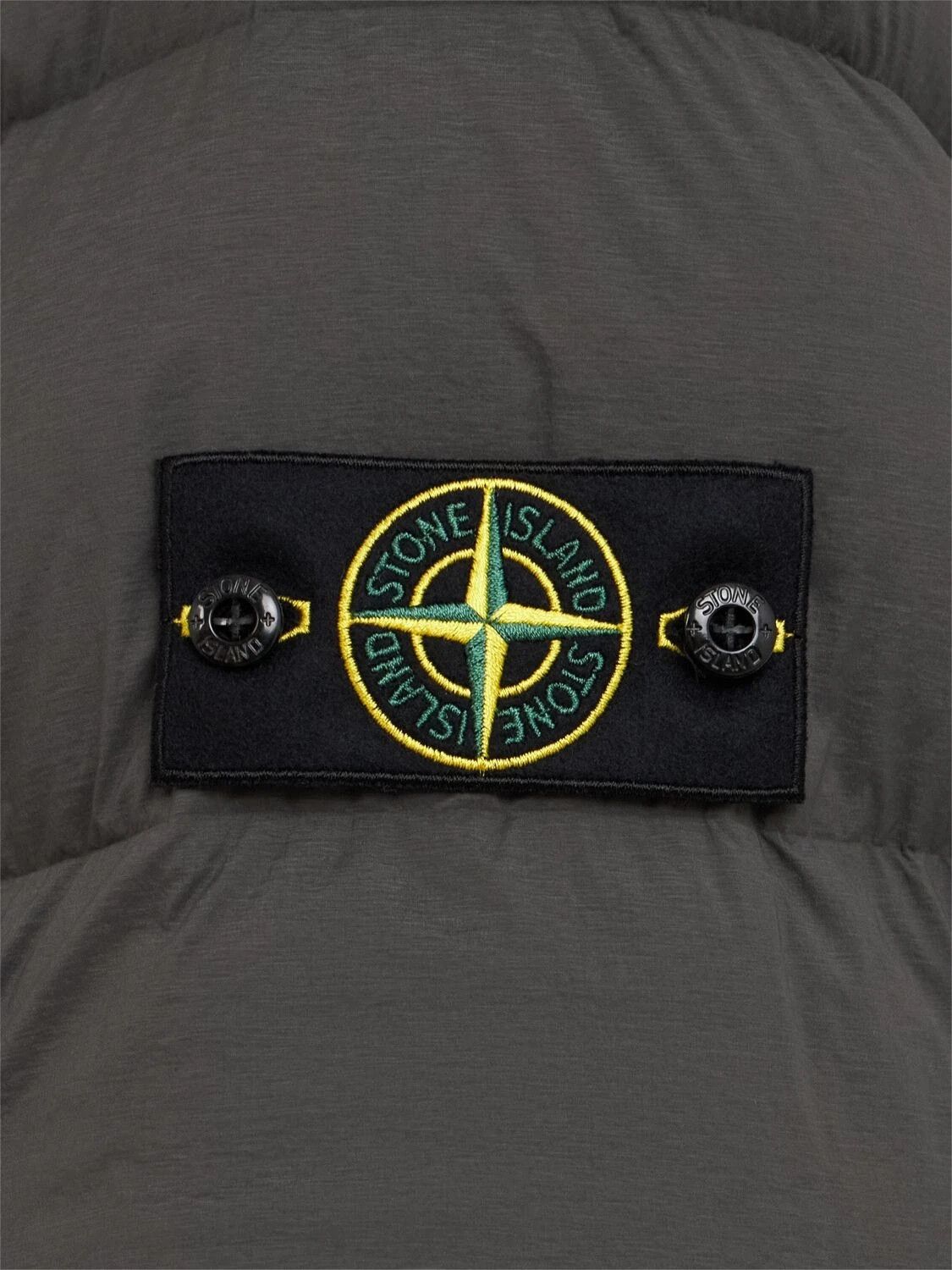 Stone Island STONE ISLAND $1295 Lead Gray Down Jacket New & Authentic Size US XL / EU 56 / 4 - 3 Thumbnail