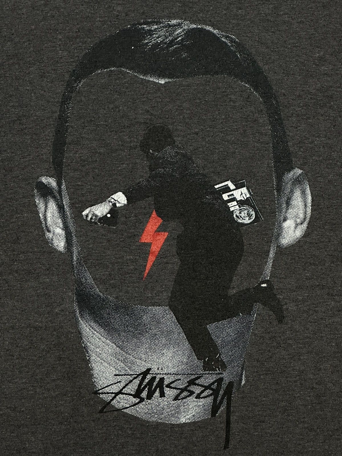 Stussy Vintage 2000s Stussy Head Tee Size US M / EU 48-50 / 2 - 6 Thumbnail
