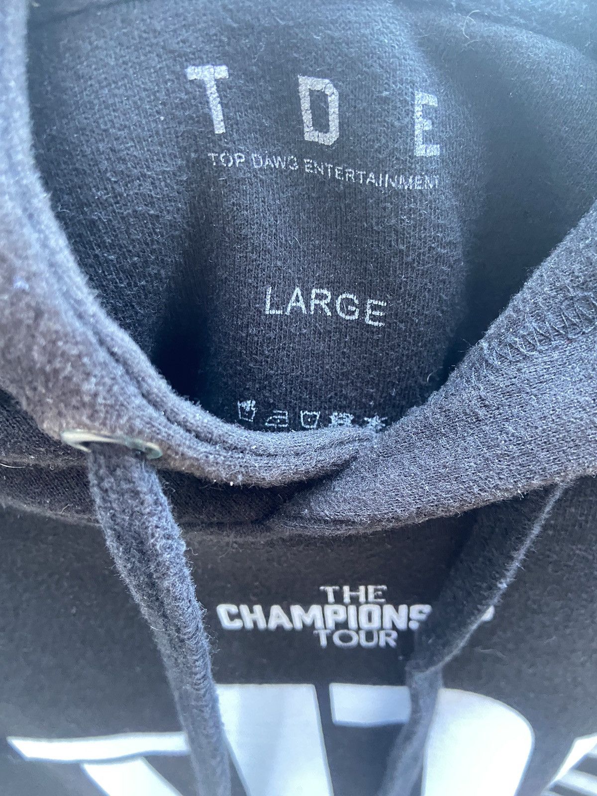 Band Tees × Rap Tees × Top Dawg Entertainment Men’s Large TDE Hoodie (SZA Kendrick Lamar ScHoolboy Q SiR) Size US L / EU 52-54 / 3 - 3 Thumbnail