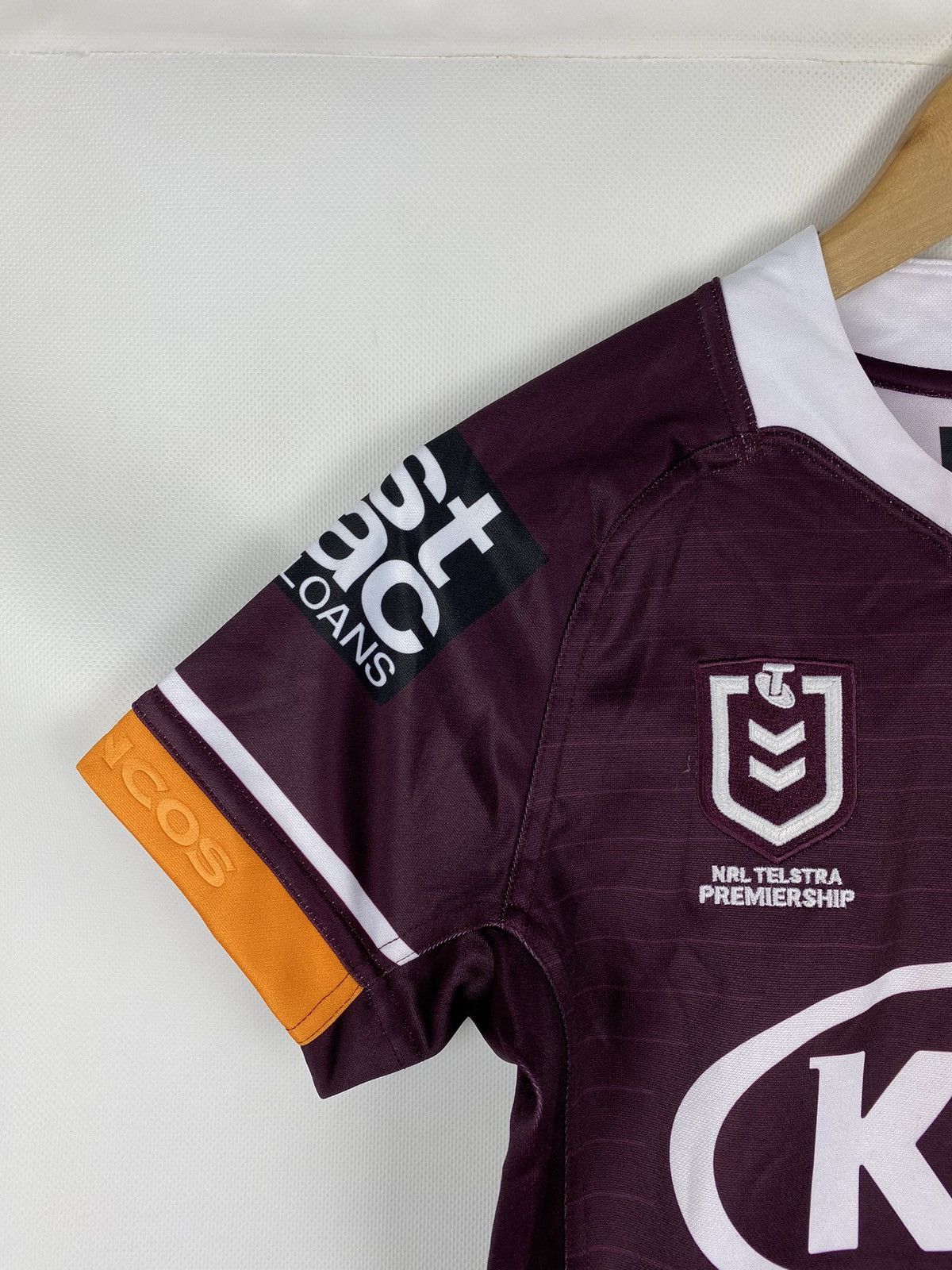 Asics ASICS Brisbane Broncos NRL Home Jersey Rugby Shirt Size S Size US S / EU 44-46 / 1 - 9 Thumbnail