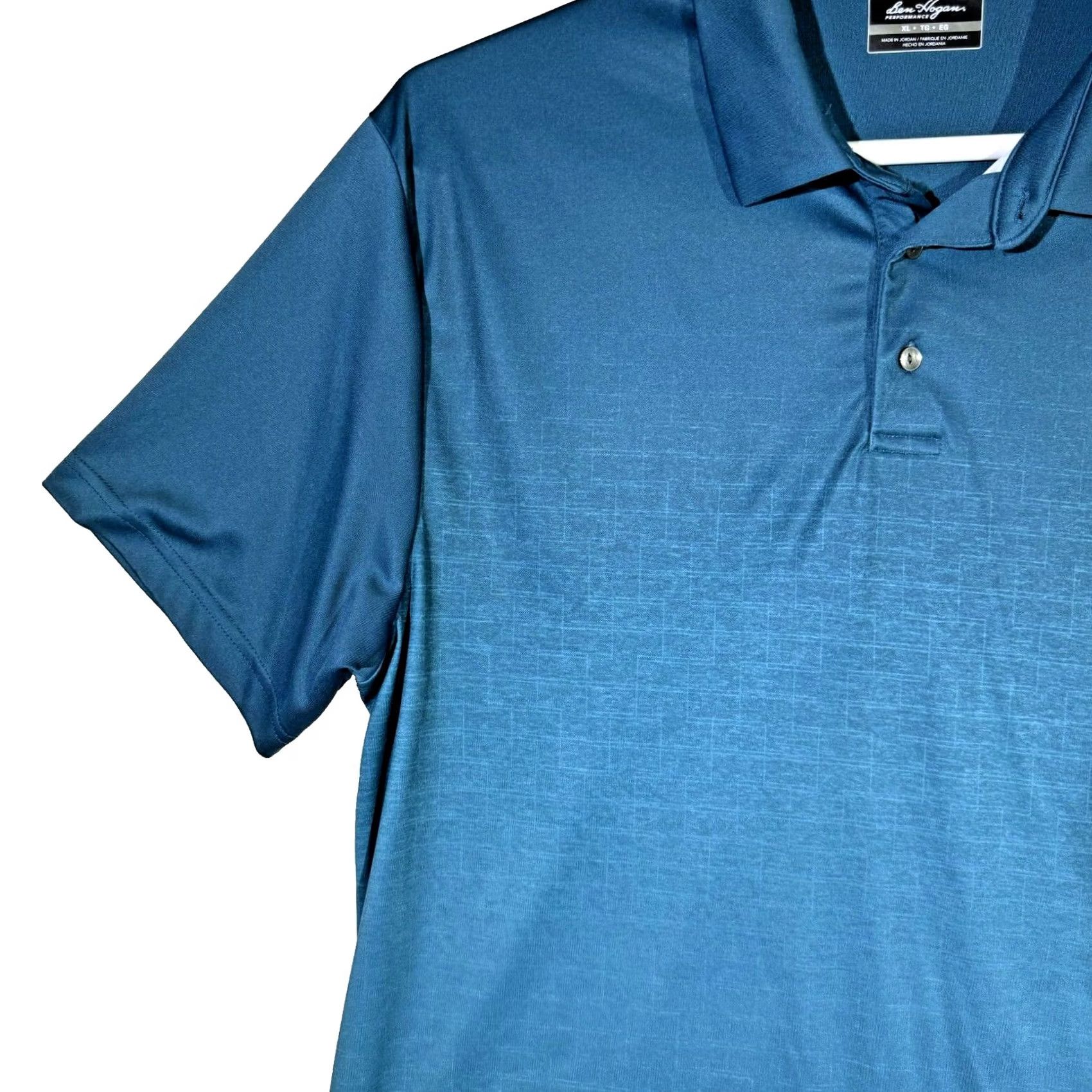 Hogan Ben Hogan Shirt Polo XL Navy Blue Performance Golf Collared 100% Polyester Men’s Size US XL / EU 56 / 4 - 4 Thumbnail