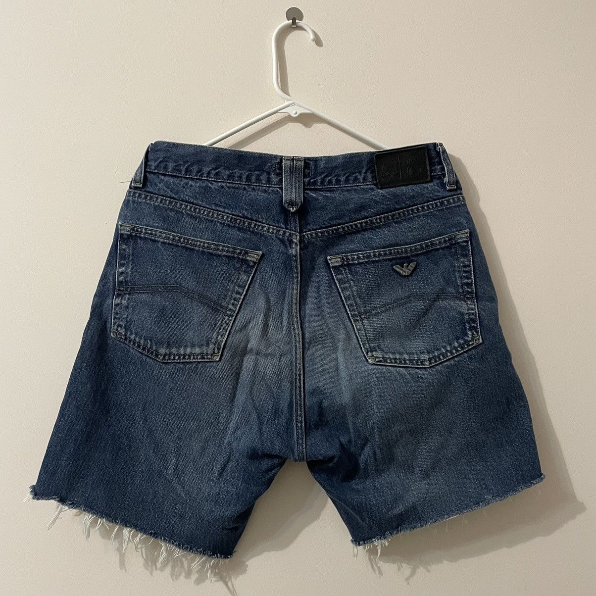 Armani × Giorgio Armani × Vintage Armani Jeans shorts Size US 32 / EU 48 - 1 Thumbnail