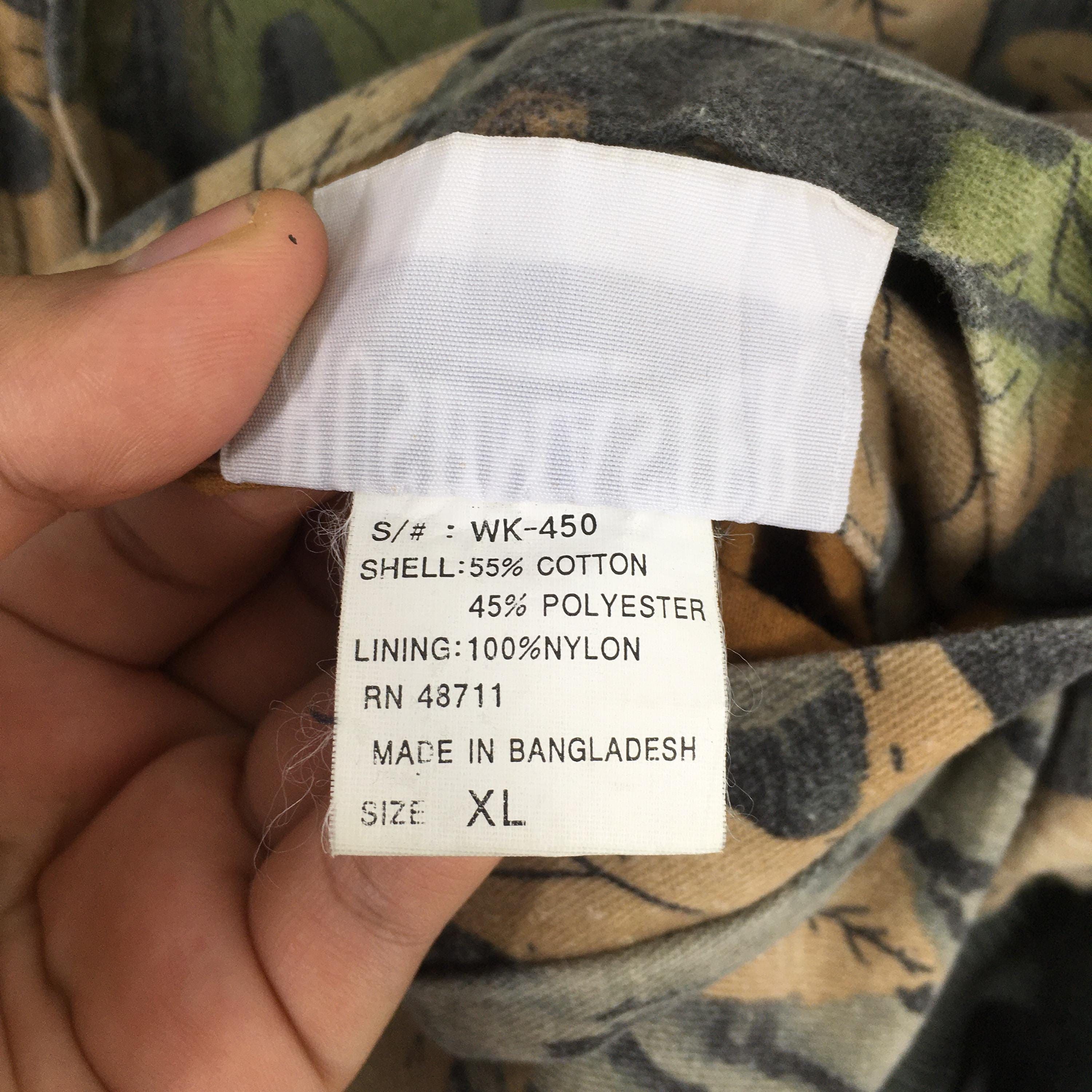 Mossy Oaks Vintage Bushmaster Real Tree Camo Zipper Jacket XLarge Size US XL / EU 56 / 4 - 7 Thumbnail