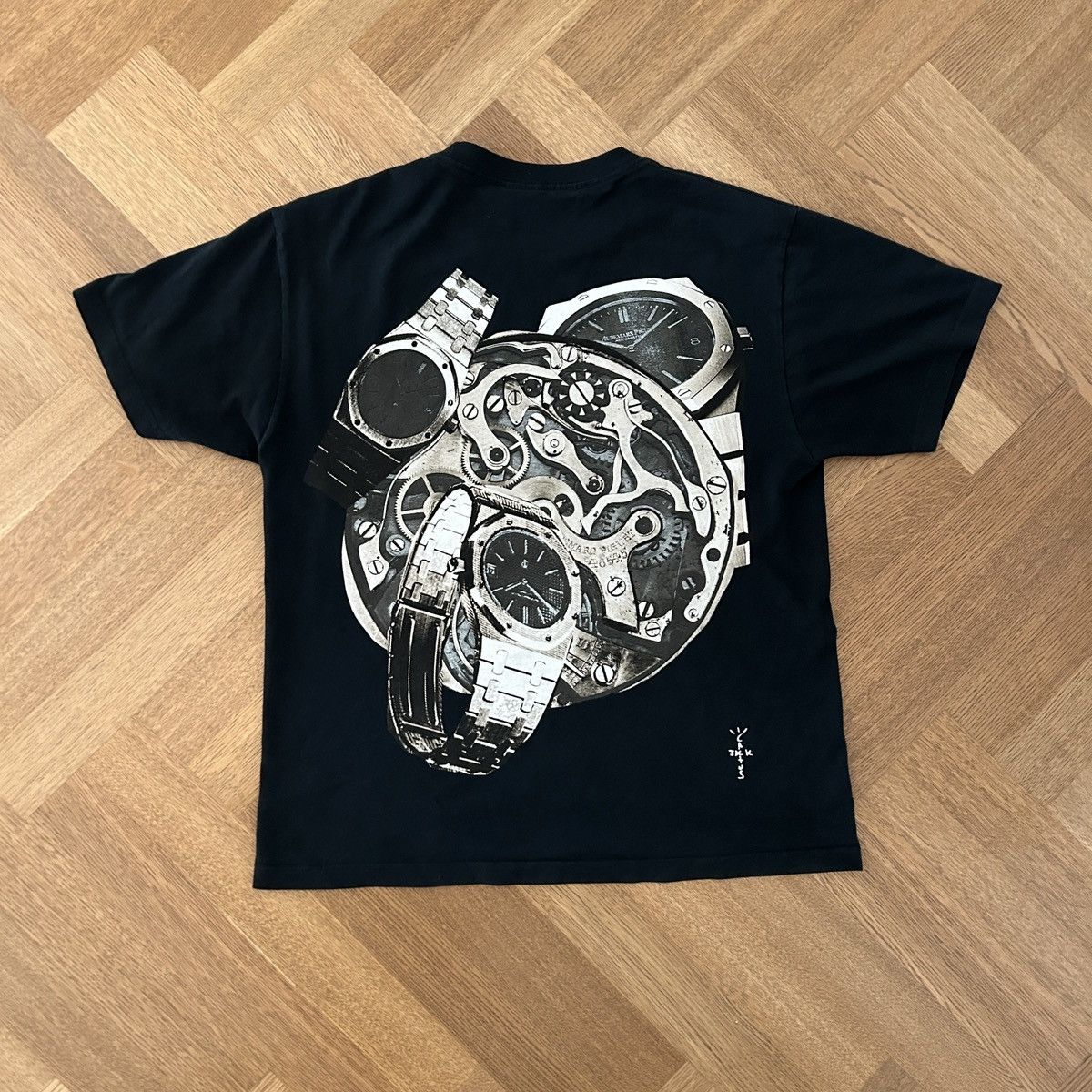 Travis Scott x AUDEMARS PIGUET★ウォッチ 半袖Tシャツ 送関込 Travis Scott x AUDEMARS PIGUET☆ウォッチ 半袖Tシャツ 送関込