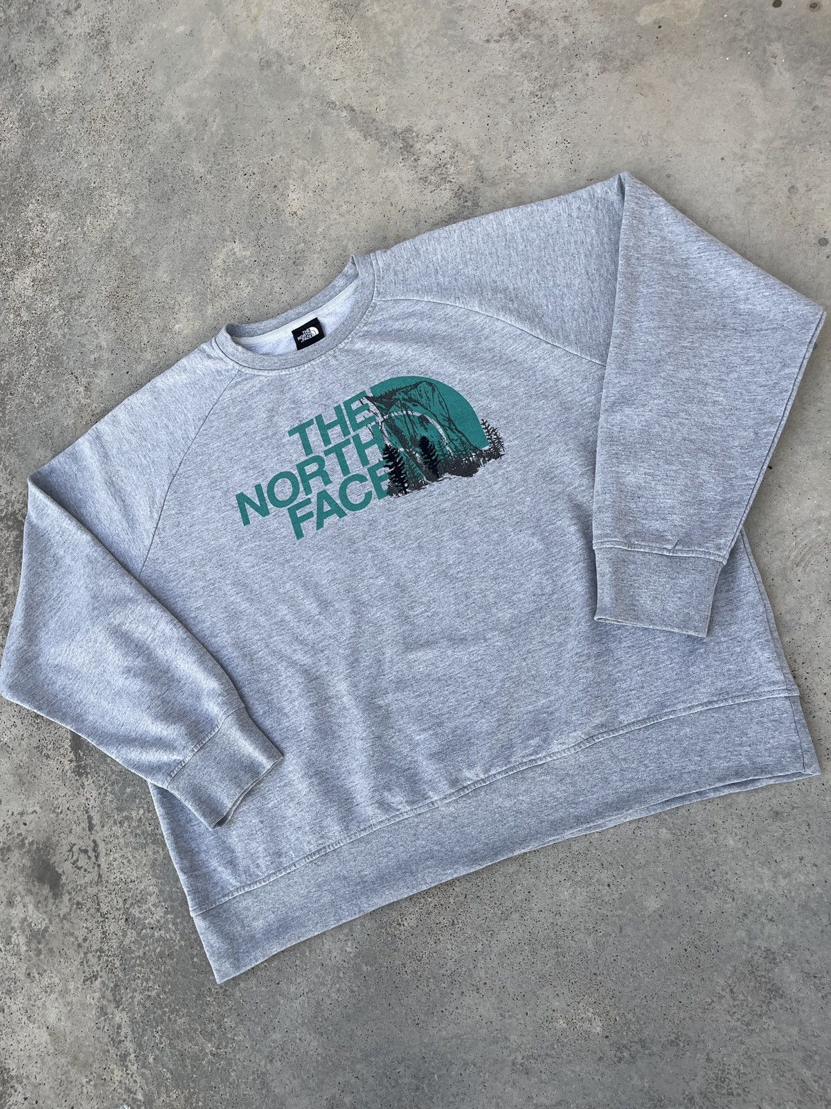 The North Face × Vintage The North Face Big Logo Sweatshirt Size US XL / EU 56 / 4 - 5 Thumbnail