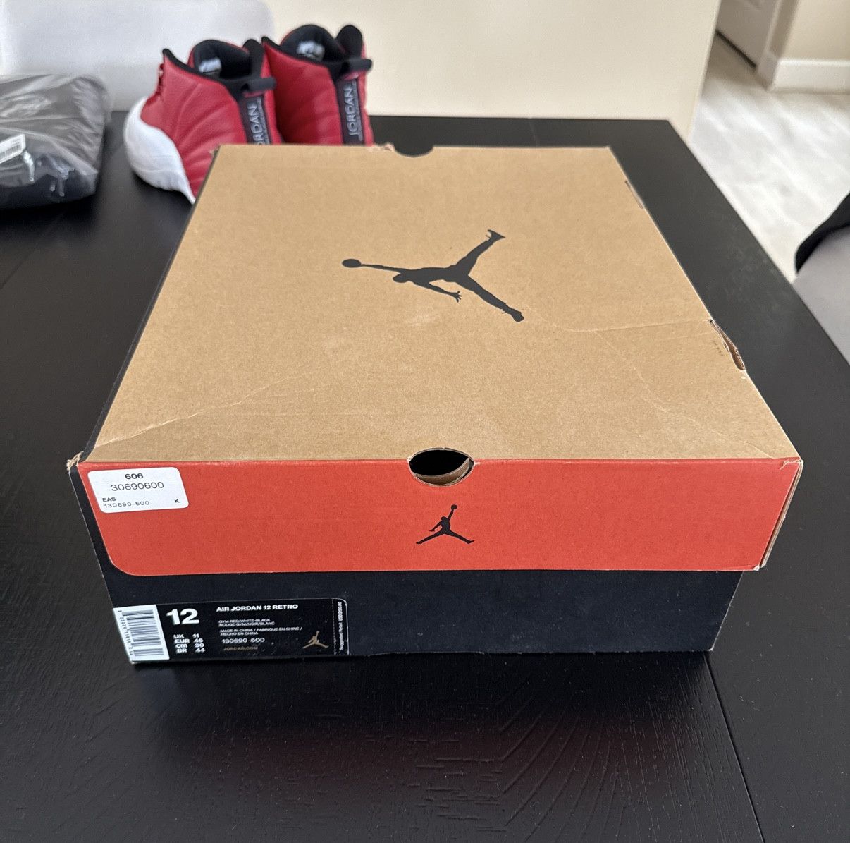 Jordan Brand Air Jordan Gym Red 12 (2016) Size US 12 / EU 45 - 7 Thumbnail