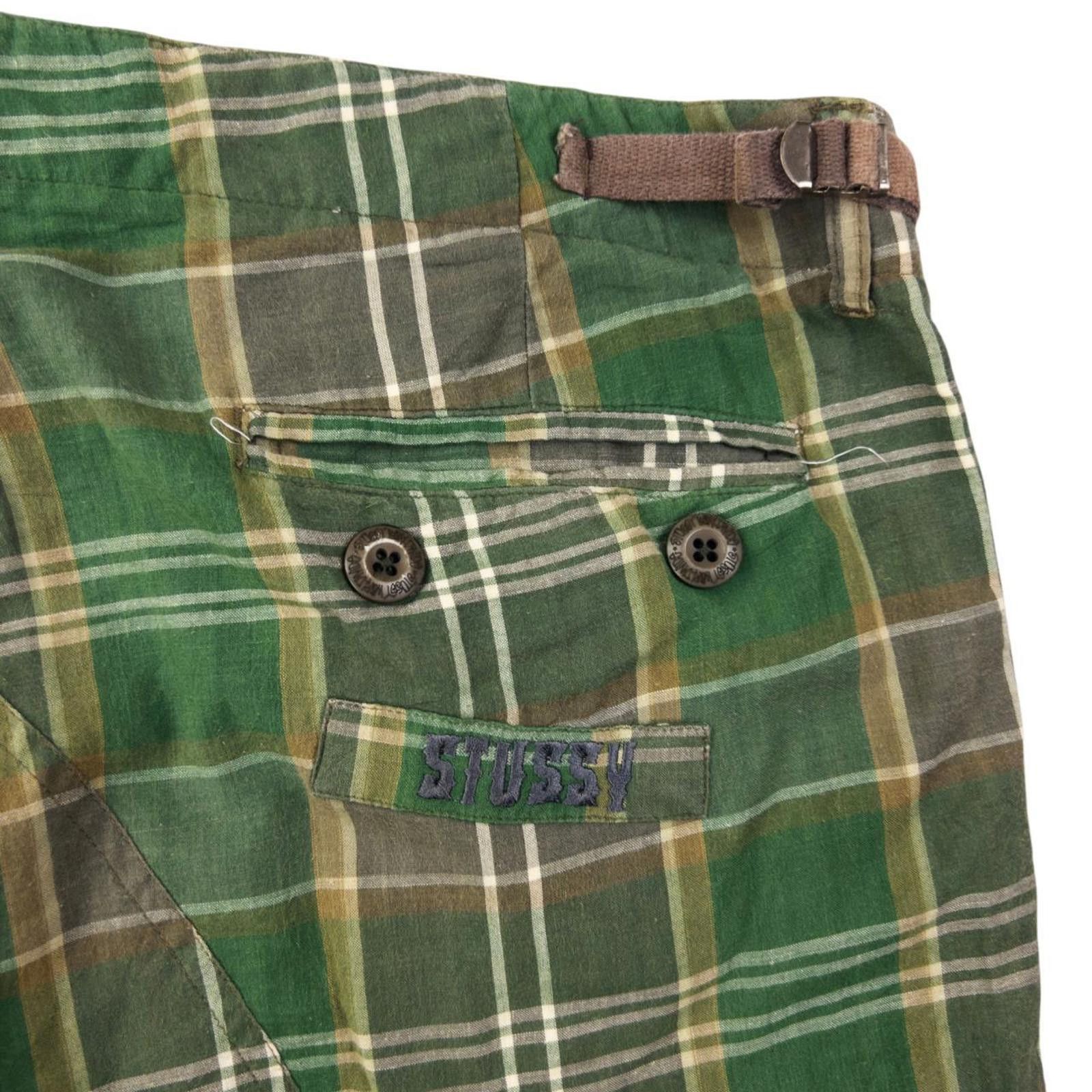 Stussy Vintage Stussy Checked Lightweight Trousers Size 34 Size US 34 / EU 50 - 6 Thumbnail