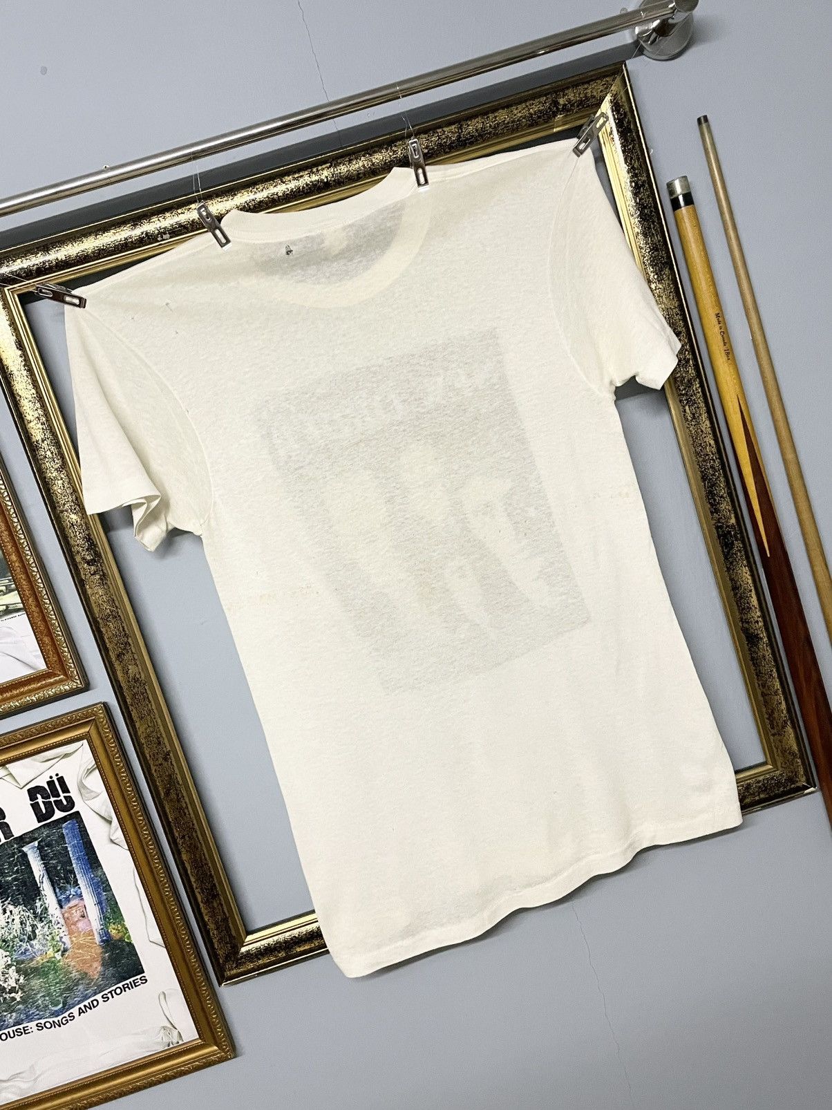 Vintage Vintage 80s New Order Post Punk Single Stitch Rare Find Tee Size US M / EU 48-50 / 2 - 13 Thumbnail