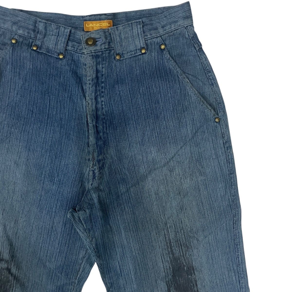 Lancel Vintage Lancel Paris Denim Size US 28 / EU 44 - 4 Thumbnail