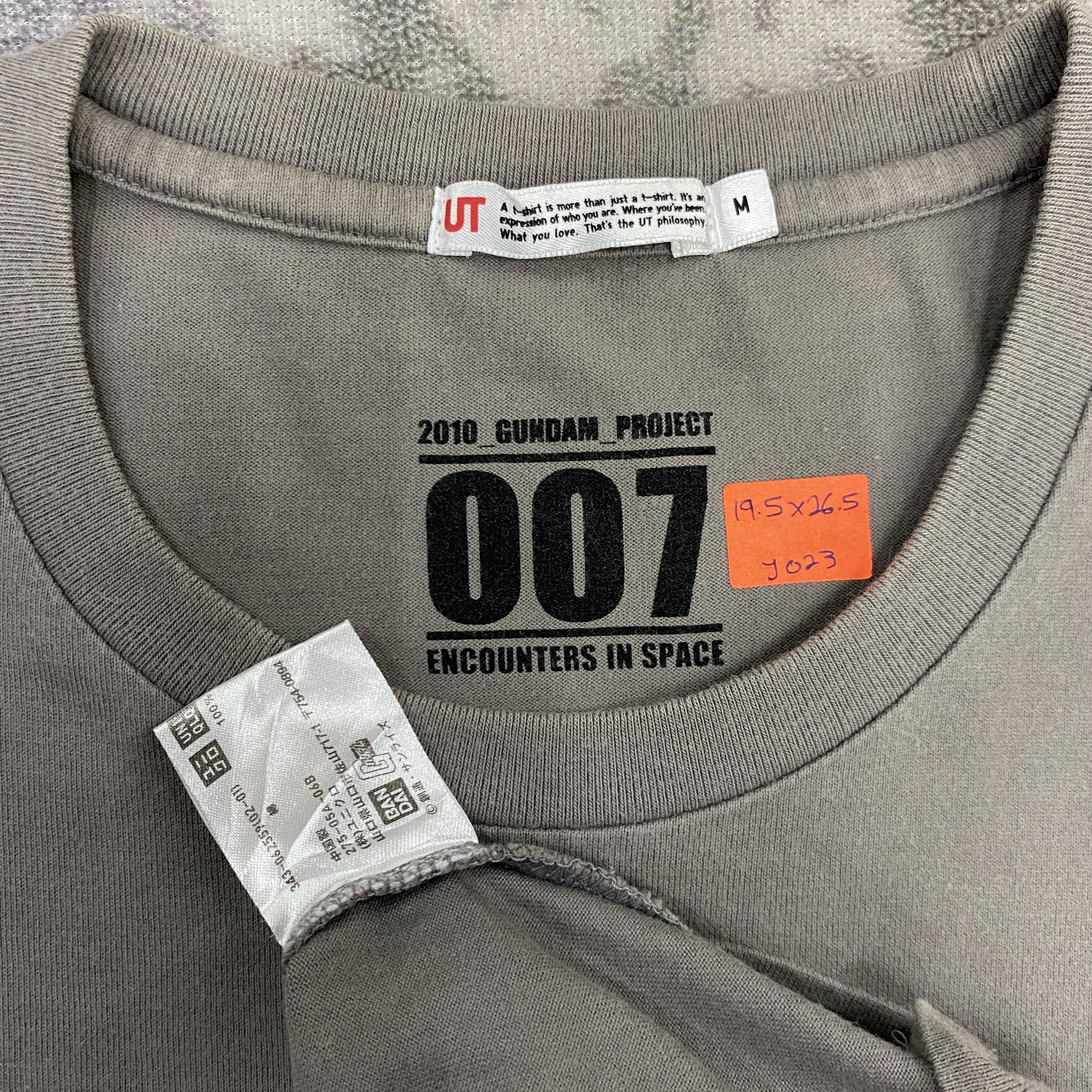 Anime Uniqlo 2010 Gundam Project TShirt - J023 Size US S / EU 44-46 / 1 - 4 Thumbnail