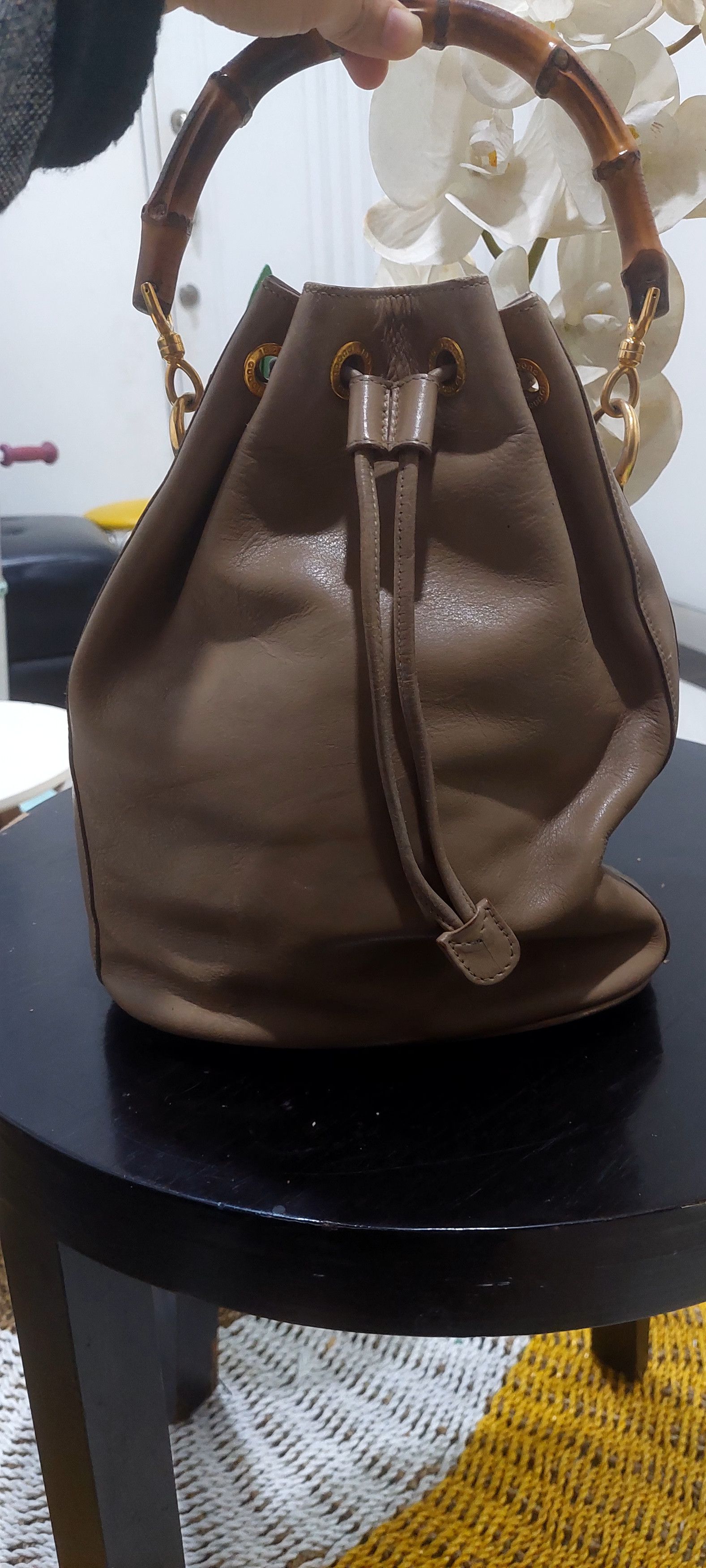 Gucci Gucci Bucket Bamboo Size ONE SIZE - 1 Thumbnail
