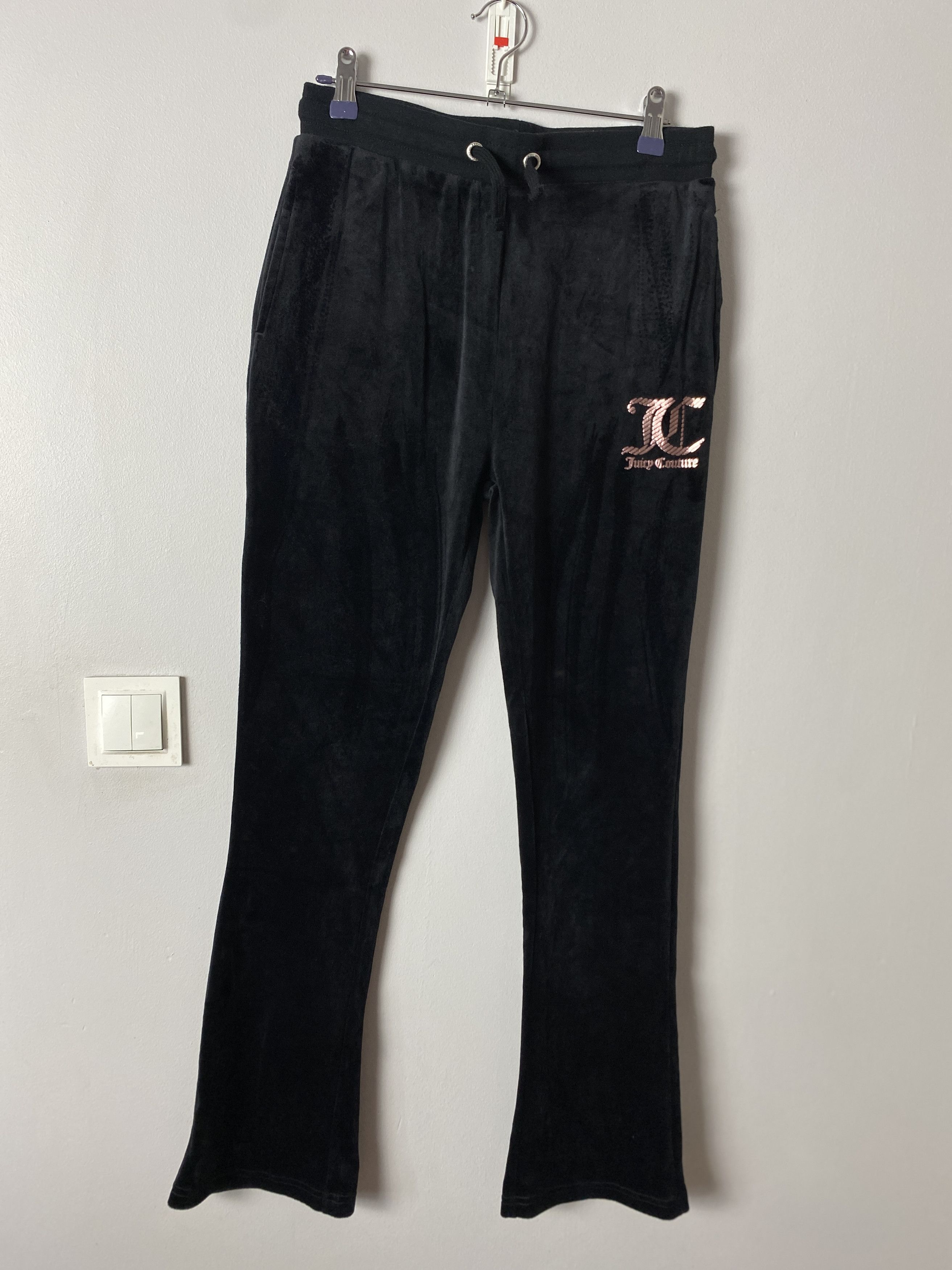 Juicy Couture Juicy Couture sweatpants small logo flare Size 27" / US 4 / IT 40 - 1 Thumbnail