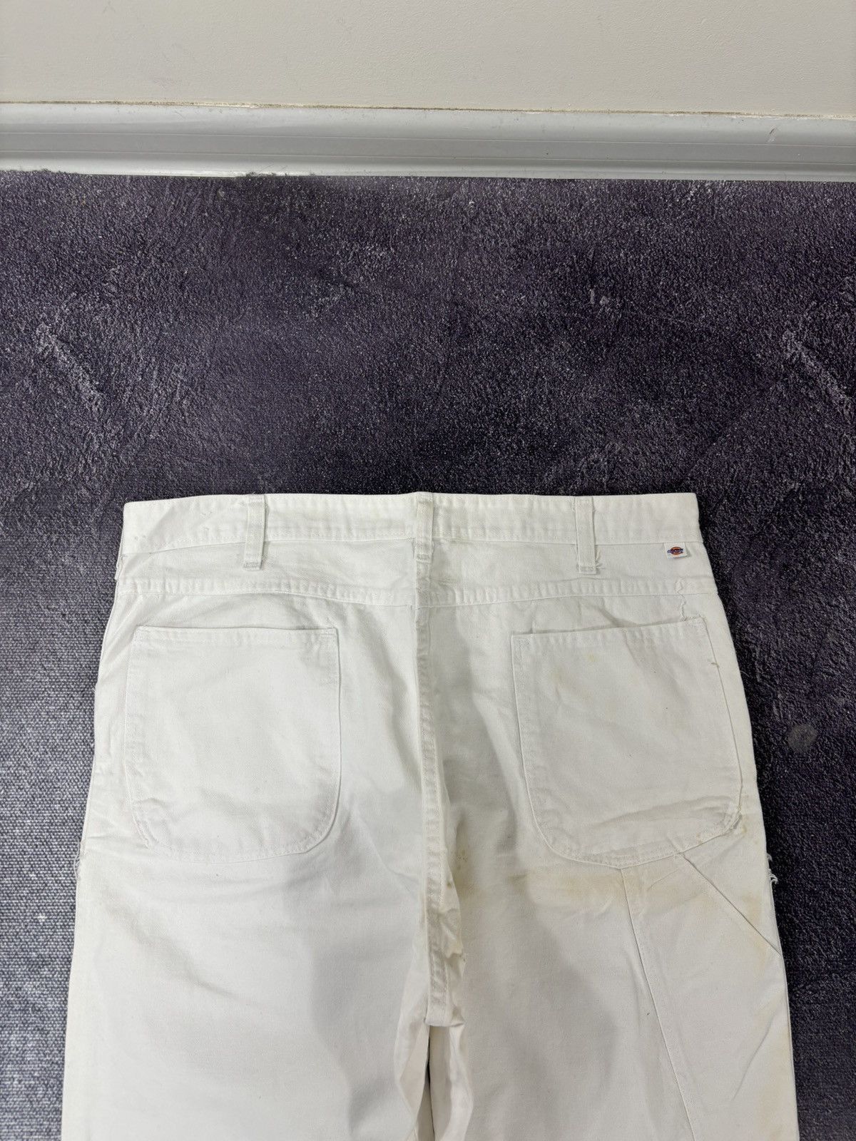 Dickies Vintage 90s Dickies USA White Carpenter Skate Baggy Pants Size US 36 / EU 52 - 8 Thumbnail
