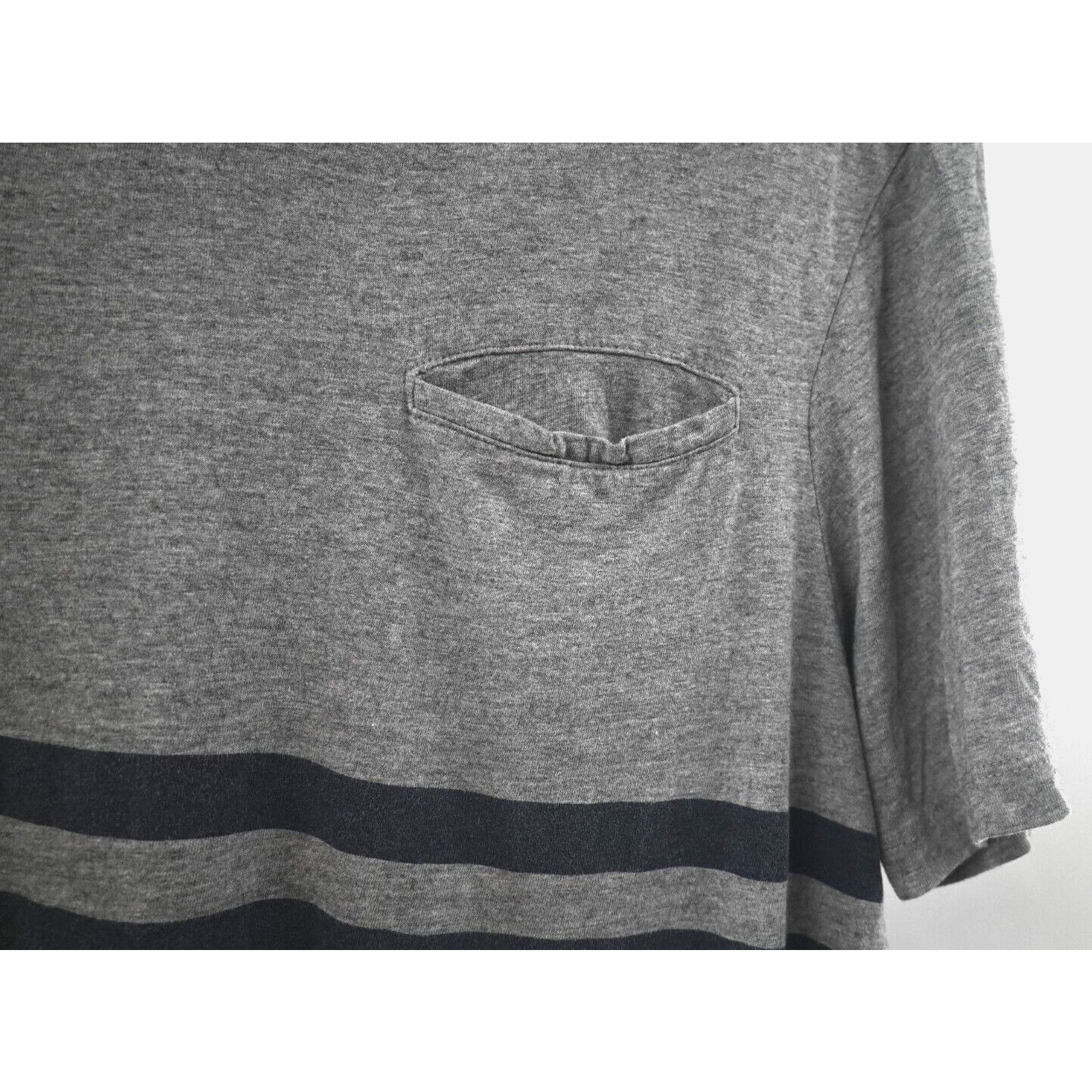 Jack & Jones Jack & Jones Core Gray Navy Longline T-Shirt Pocket Medium Size US M / EU 48-50 / 2 - 6 Thumbnail