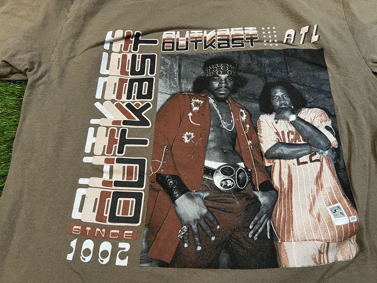 Outkast Outkast Vintage Rap Style T Shirt ATL MUSIC / Band Tee 1992 Size US M / EU 48-50 / 2 - 2 Thumbnail