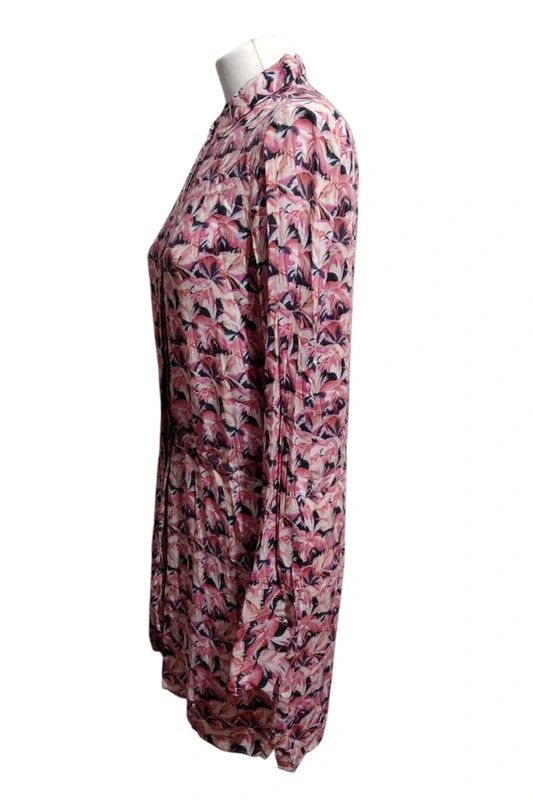 Maison Kitsune Maison Kitsune Abstract Print ShirtdressLuxuryFrenchDesigner Size M / US 6-8 / IT 42-44 - 3 Thumbnail