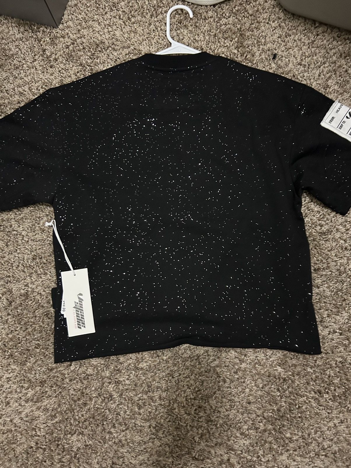 Other Y2K mens black cropped tee Size US M / EU 48-50 / 2 - 2 Thumbnail