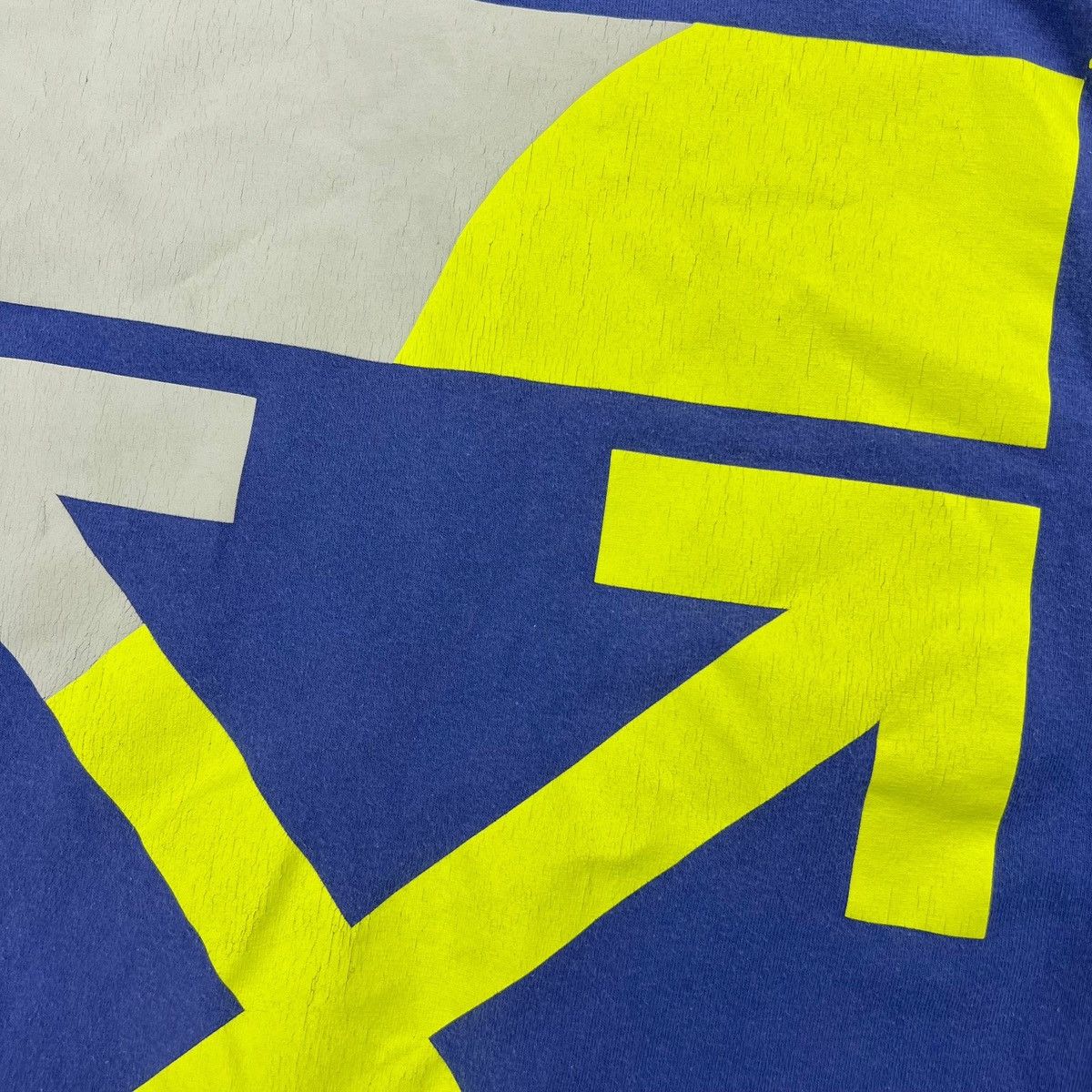 Off-White Off-White Split Arrows Blue Long Sleeve T Shirt Size US XS / EU 42 / 0 - 6 Thumbnail
