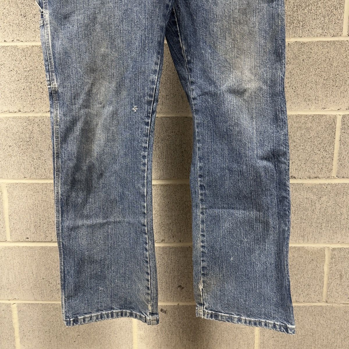 Vintage Vintage Mud Wash Dickies Jeans ERD Grunge Thrashed Faded Size US 34 / EU 50 - 6 Thumbnail