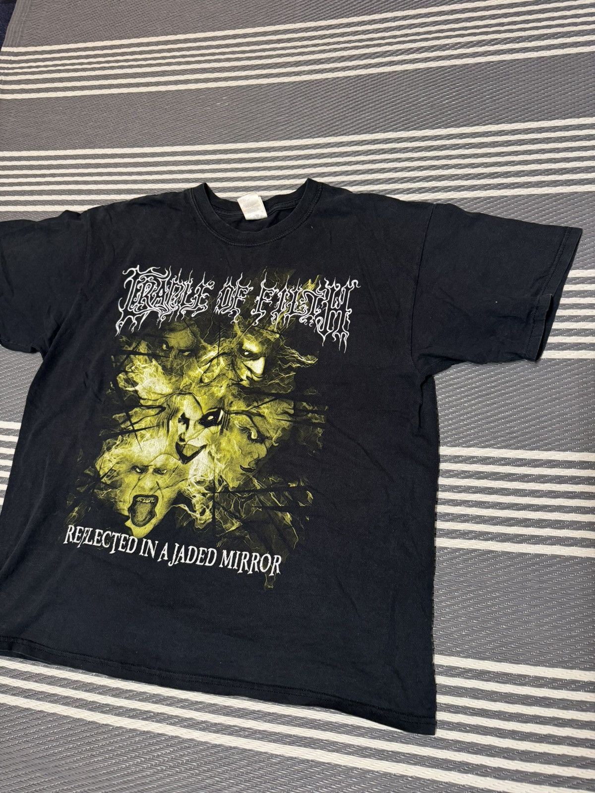 Band Tees × Vintage Cradle of filth jaded mirror 00s shirt Size US XL / EU 56 / 4 - 2 Thumbnail
